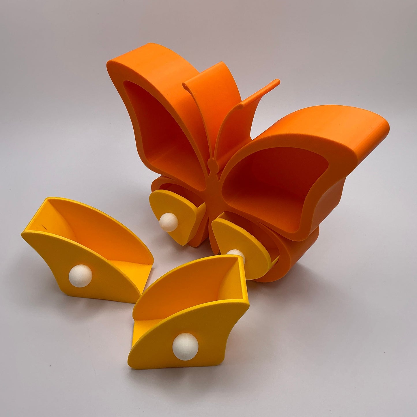 Butterfly Jewellery Box Keepsake Organizer Cute Earring & Ring Storage Girls ... - colour option