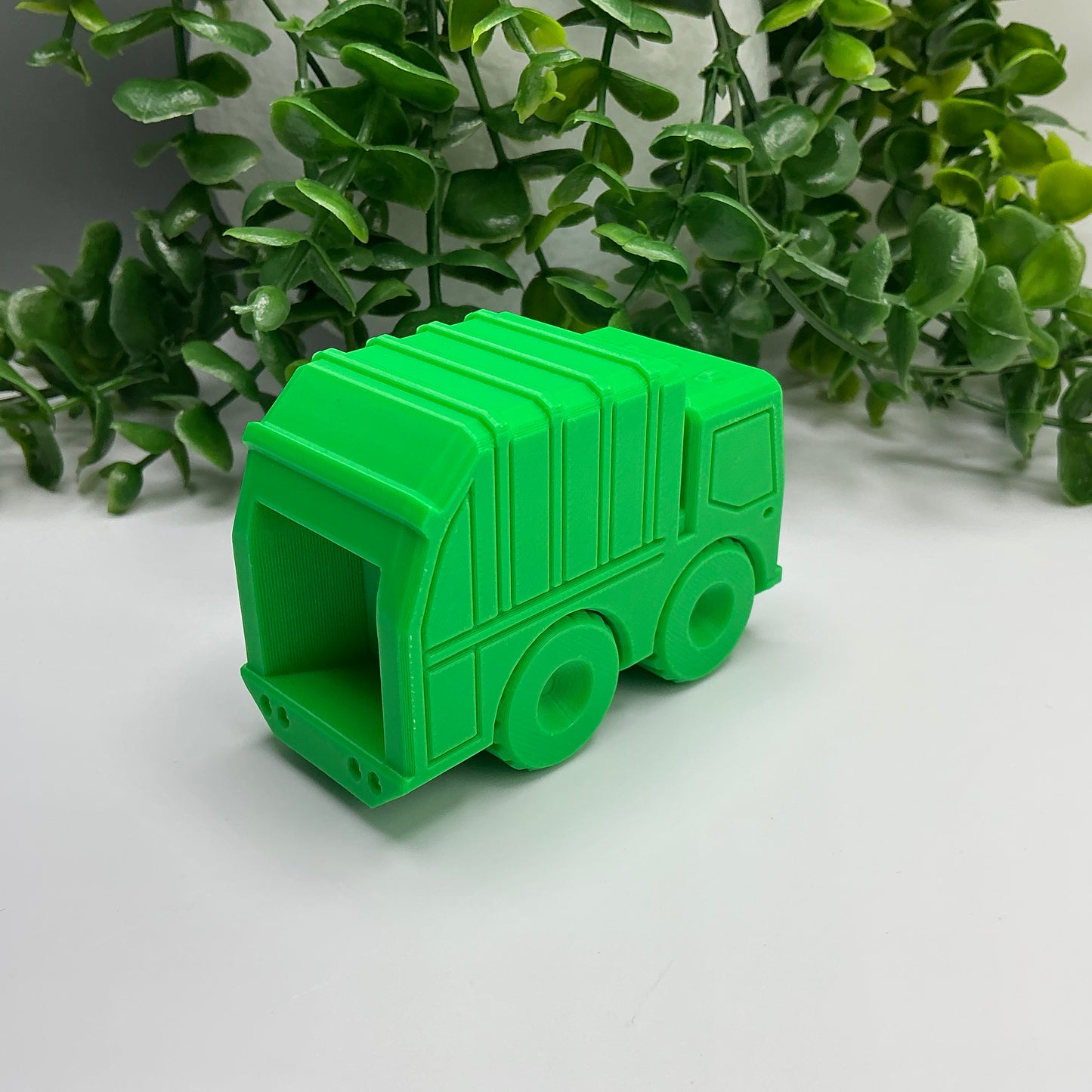 City Vehicles Set - Fire Truck, Police, Bus & Ambulance, Eco-Friendly - side view
