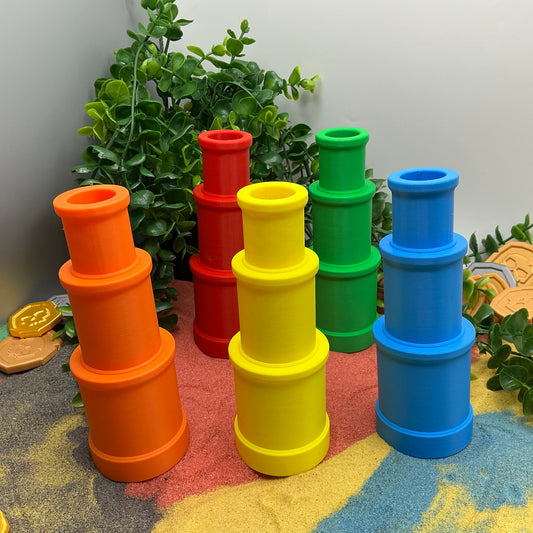 Pirate Spyglass Toy for Kids 3D Printed Eco-Friendly Telescope Outdoor Explorati - Alternative View