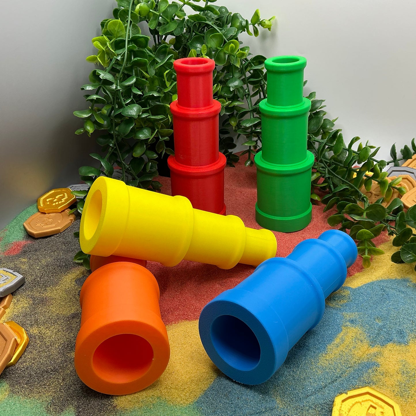 Spyglass Toy for Kids 3D Printed Eco-Friendly Telescope Outdoor Exploration & Role Play