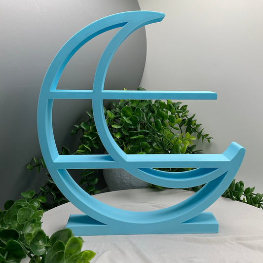 Set of two table top mini shelves Moon & Star bedroom decor
