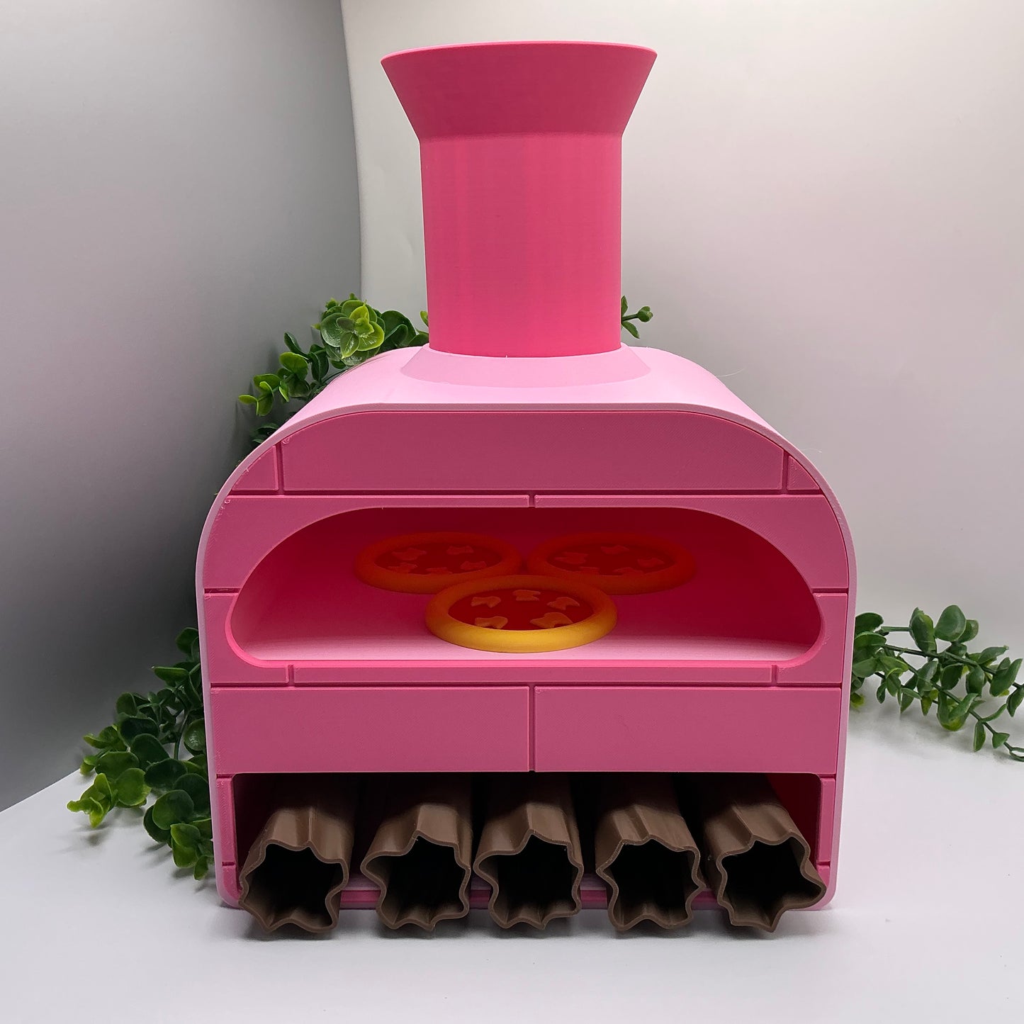 Large Pizza Oven Stove Set Kitchen Food Role Play Set Eco-Friendly 3D Printed
