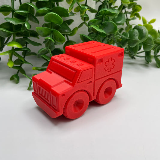 Ambulance Emergency Rescue Vehicle, & Durable - alternative view