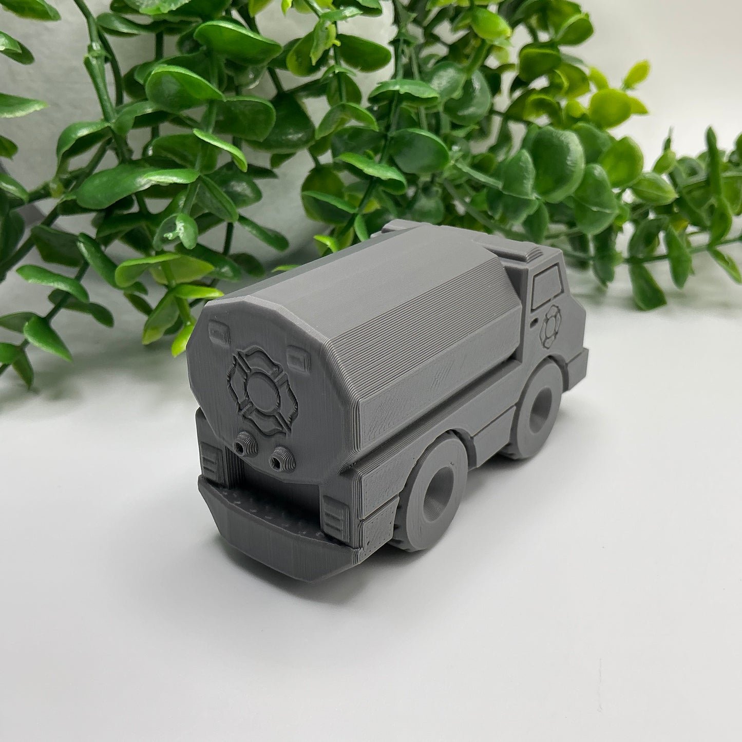 Construction Vehicles Set Dump Truck, Concrete Mixer, Tow Truck, Snow Plough,... - side view