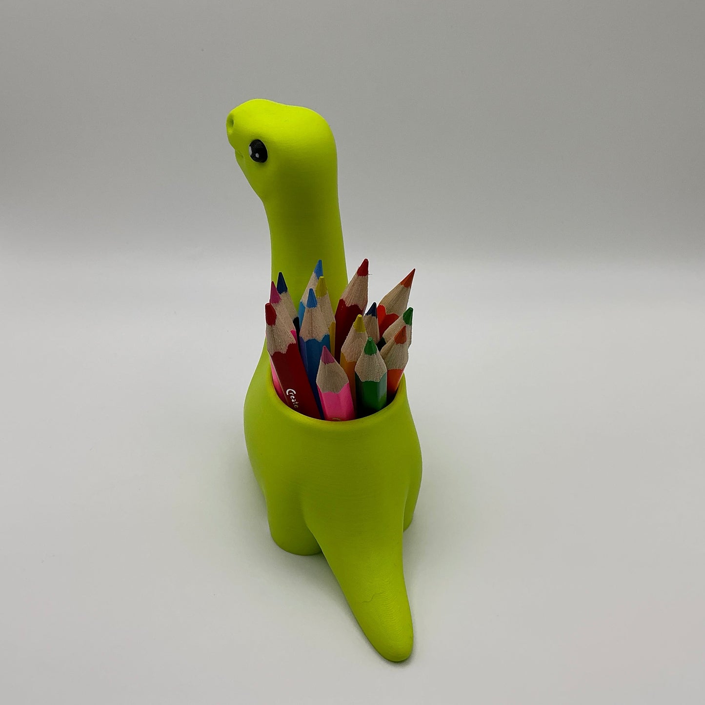 Dinosaur Pencil Holder for Kids T-Rex Desk Organizer Cute Dino Room Décor Bac... - different angle
