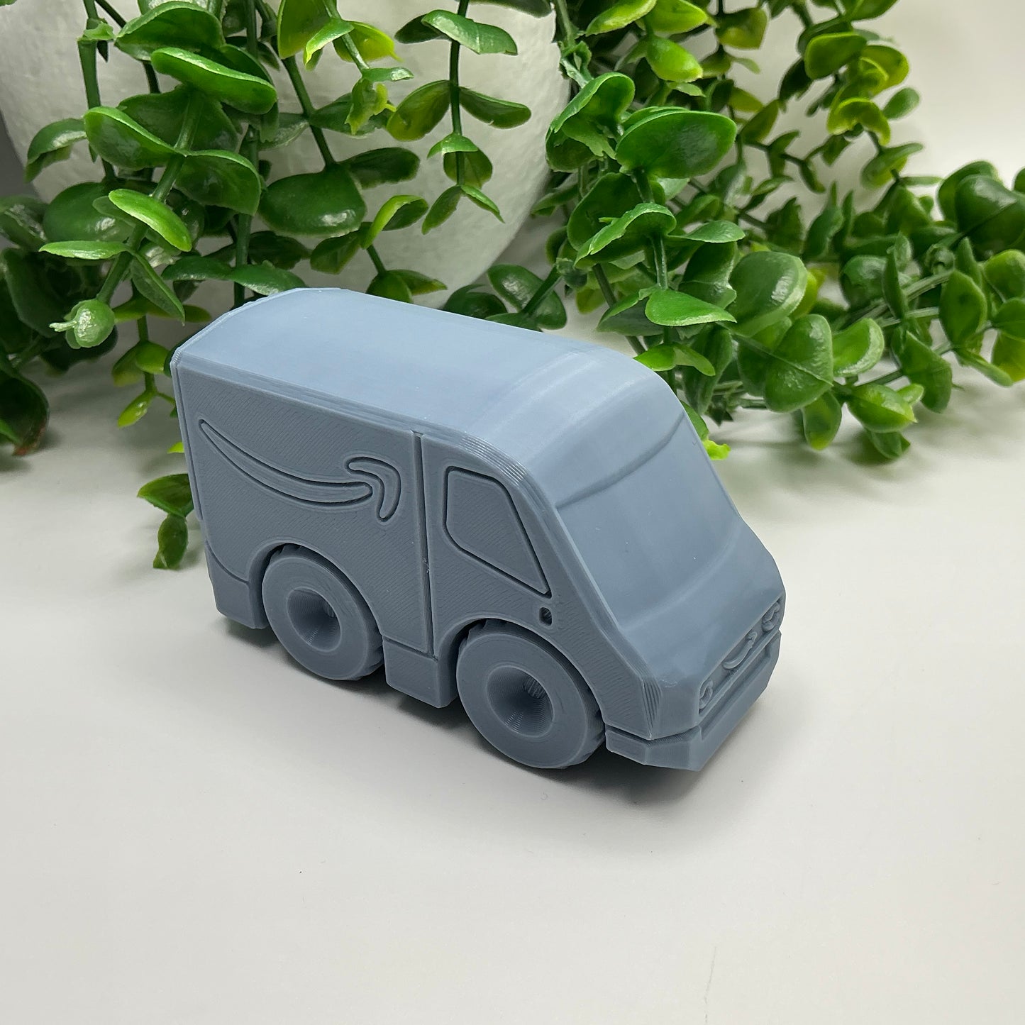 Delivery Van Truck Courier Truck, & Durable - close-up detail