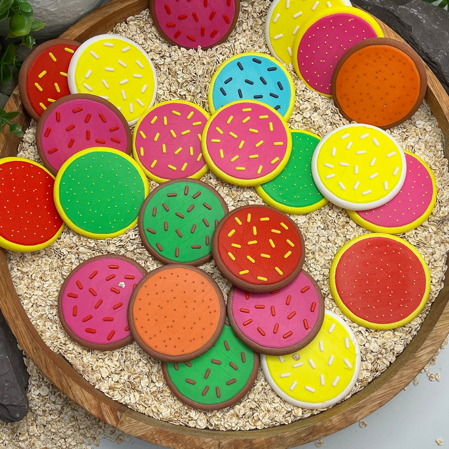 Cookies pretend play food kitchen role play 5 piece set