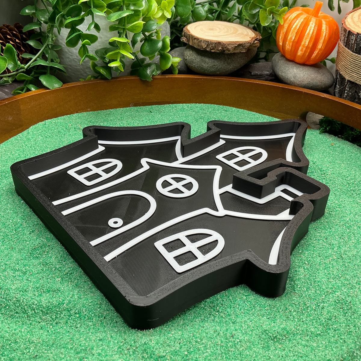 Halloween Witch & Broomstick Sensory Set - 5 Piece Fill Shapes & Trays for Story Play