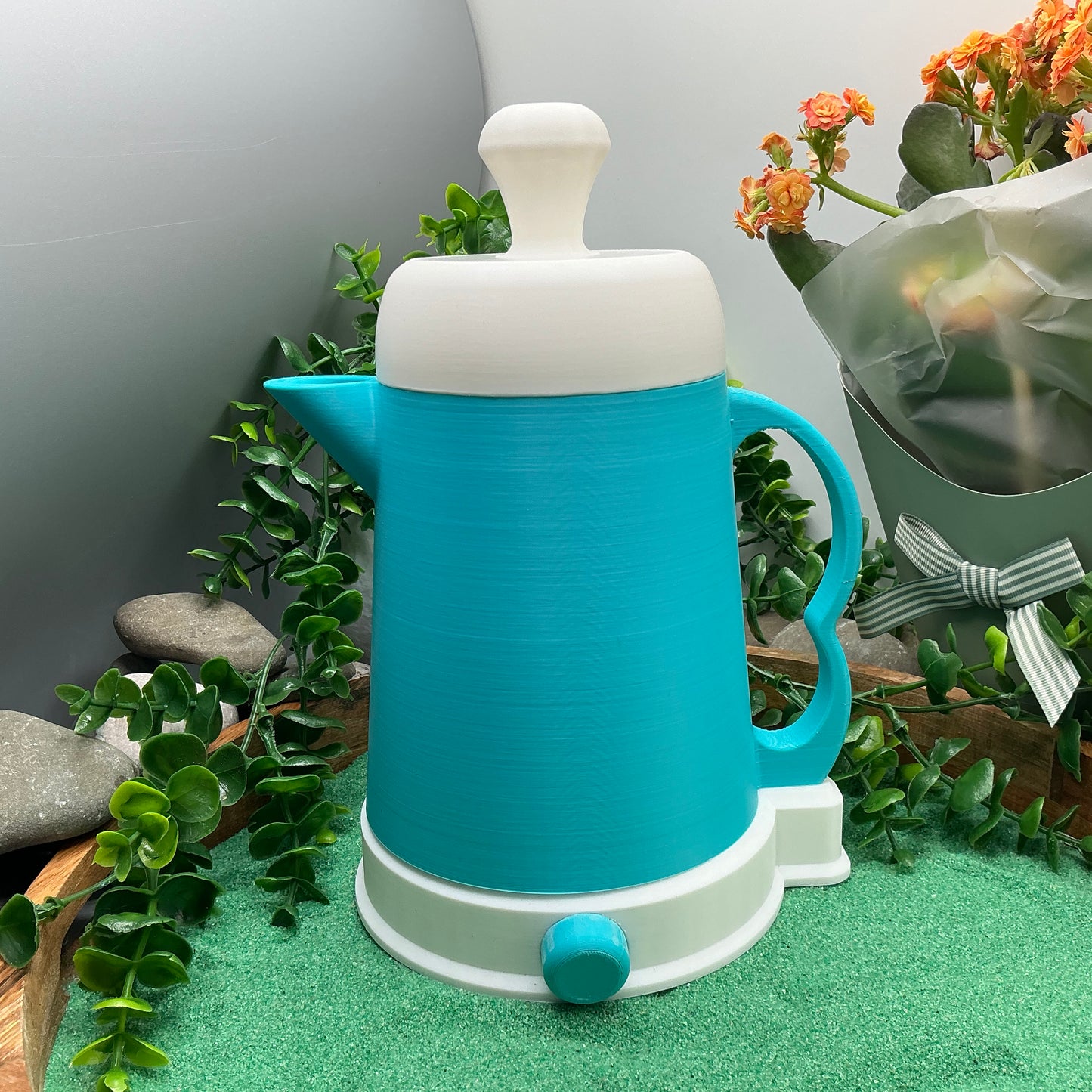 Large Kettle - 3D Printed Kitchen Role Play Toy Eco-Friendly Indoor & Outdoor