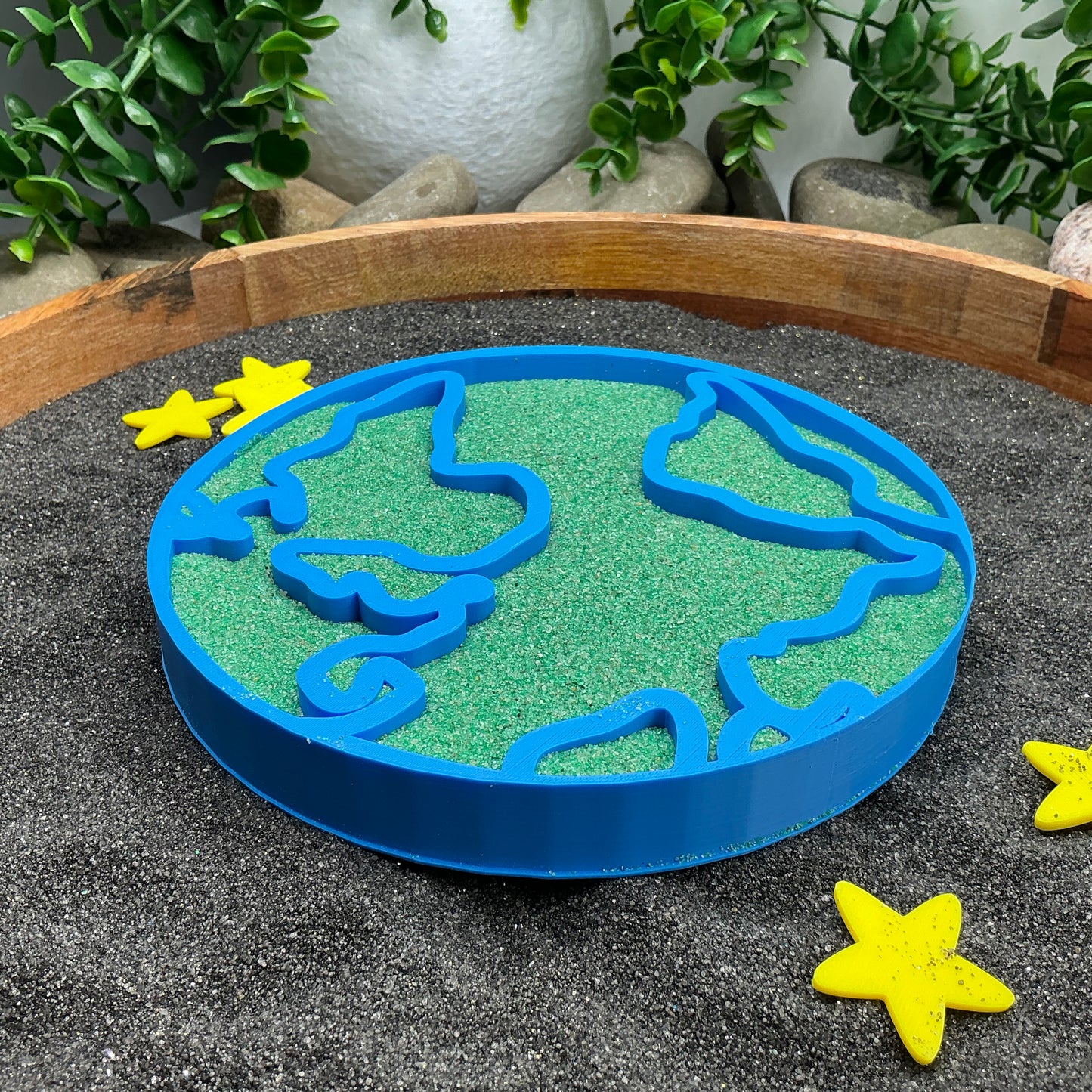 Large Earth Sensory Fill Tray (Space, Geography & Earth Day Tuff Tray Toy)