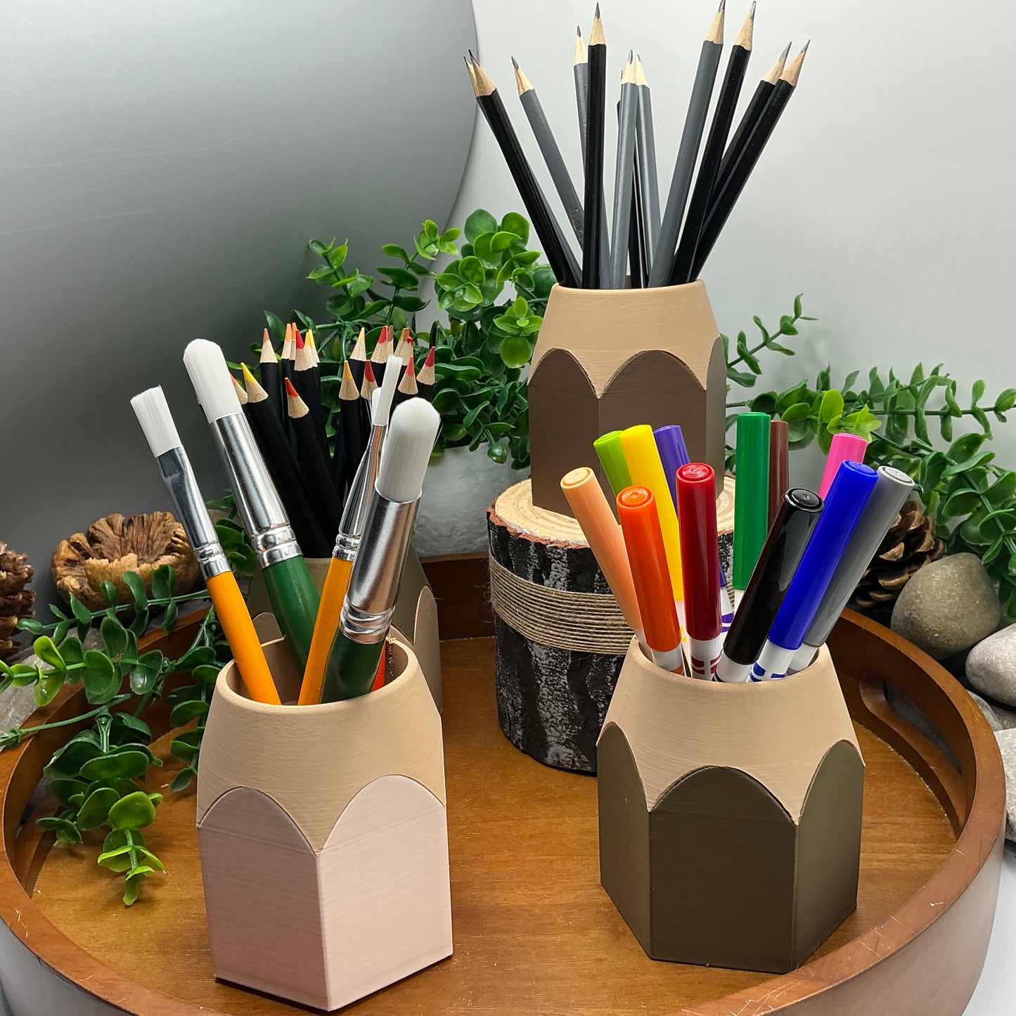 Pencil Holder Pot large pencil pot