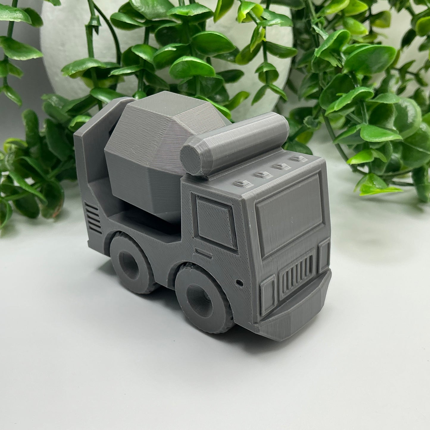 Concrete Mixer Vehicle Truck Construction Vehicle Durable Builder Toy - side view