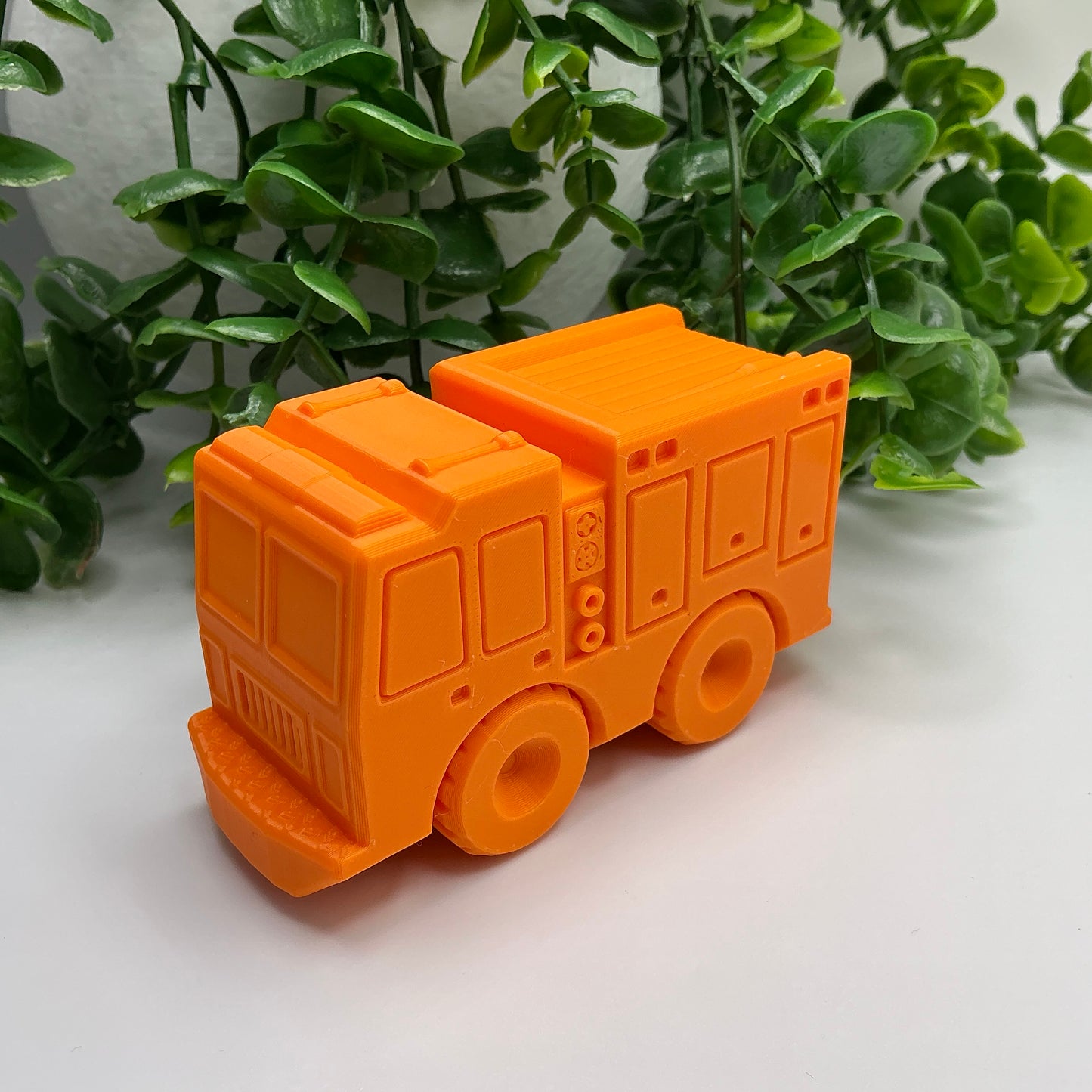 Fire Engine Truck Transport Vehicle Emergency Rescue Toy Durable Firefighter ... - lifestyle shot