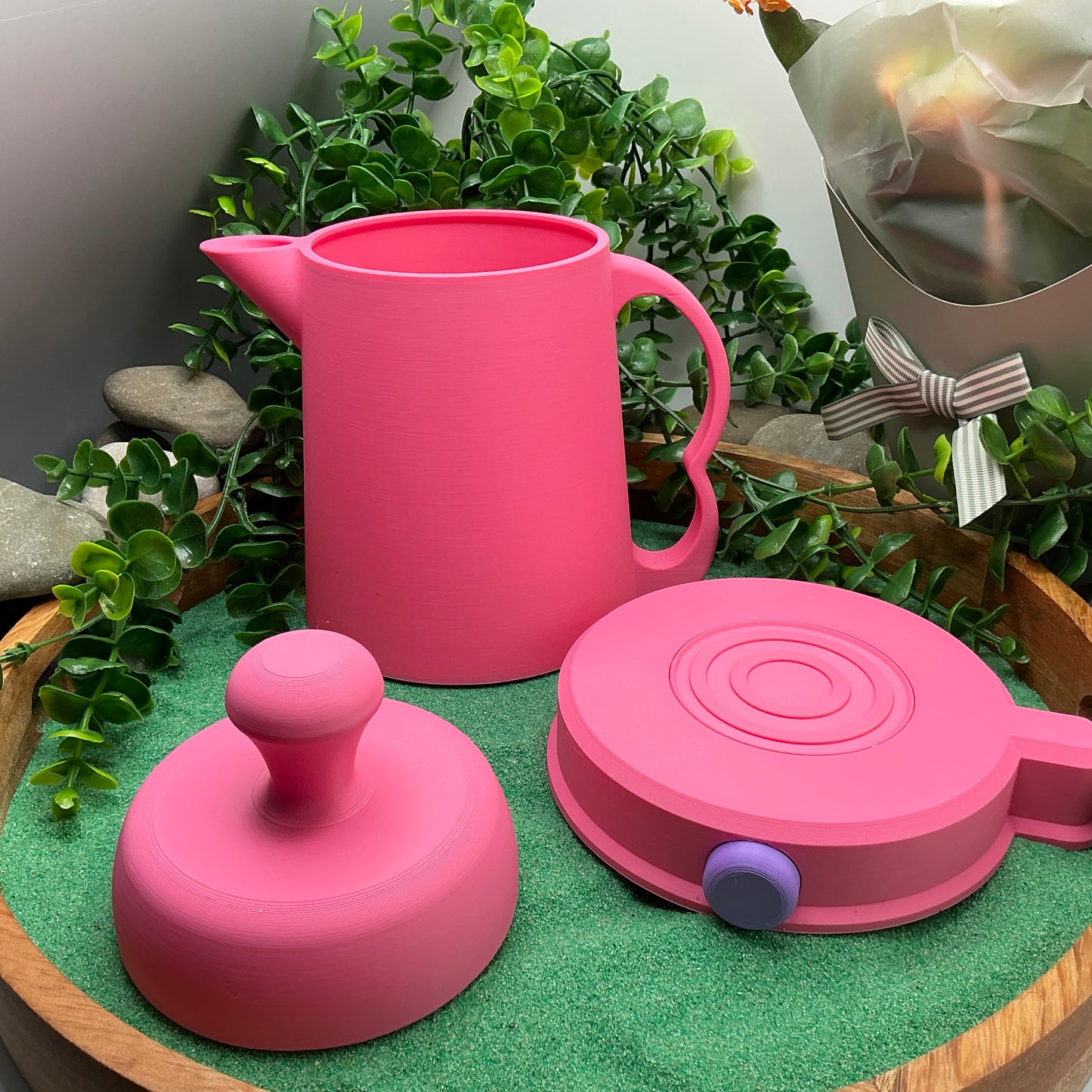 Large Kettle - 3D Printed Kitchen Role Play Toy Eco-Friendly Indoor & Outdoor