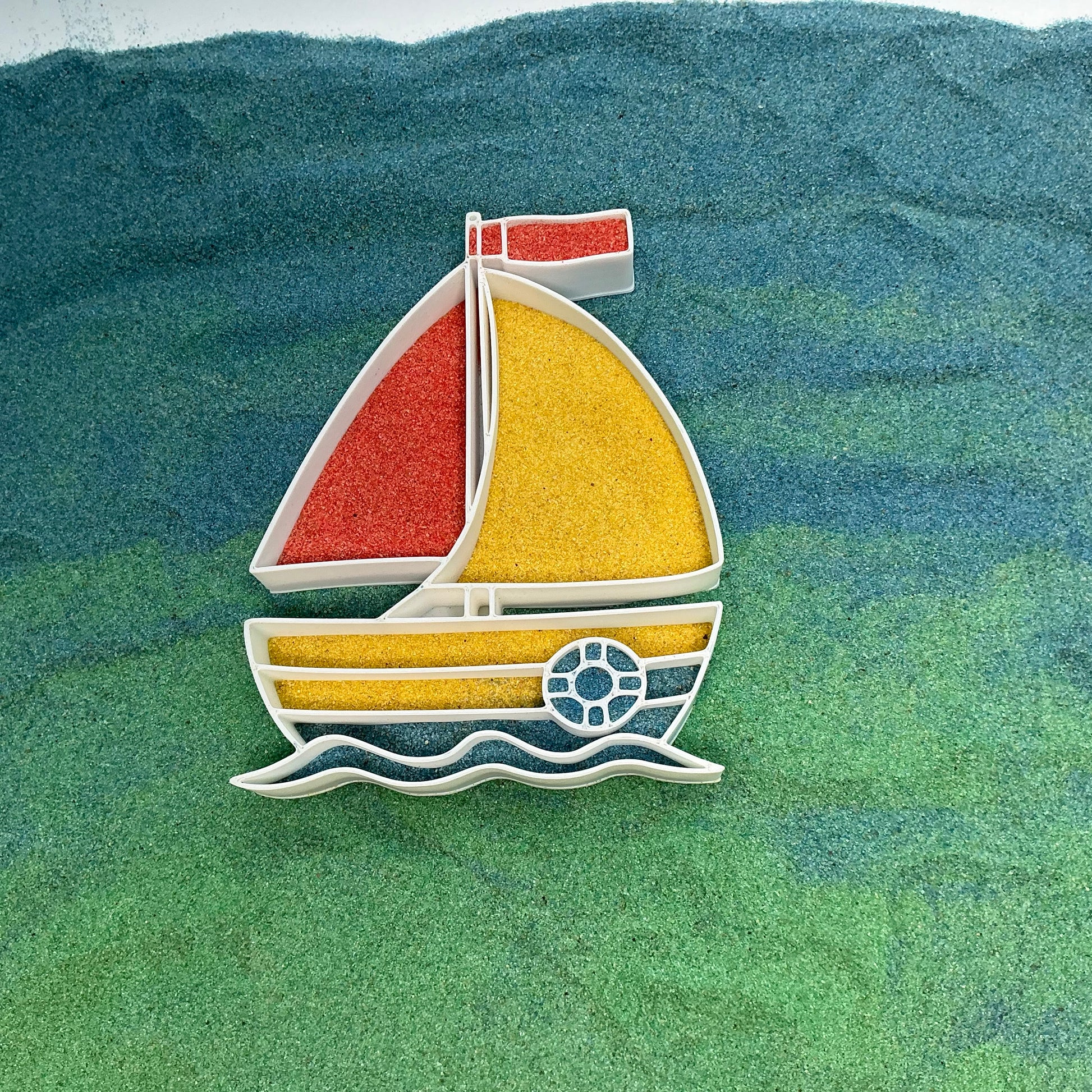 Summer Holiday Sensory Filling Trays Airplane, Boat, Sandcastle or Bucket Eco-Fr - View 18