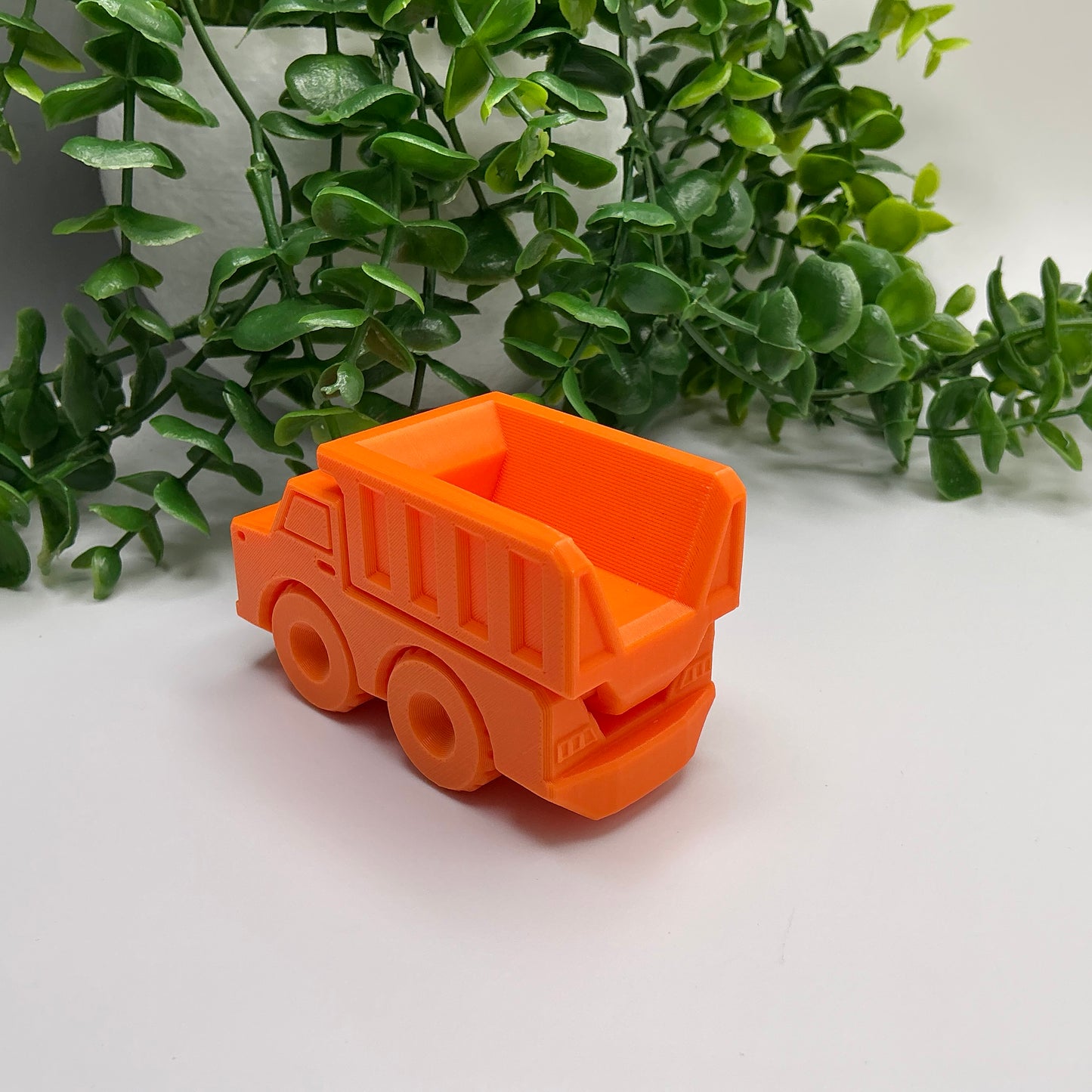 Construction Vehicles Set Dump Truck, Concrete Mixer, Tow Truck, Snow Plough,... - different angle