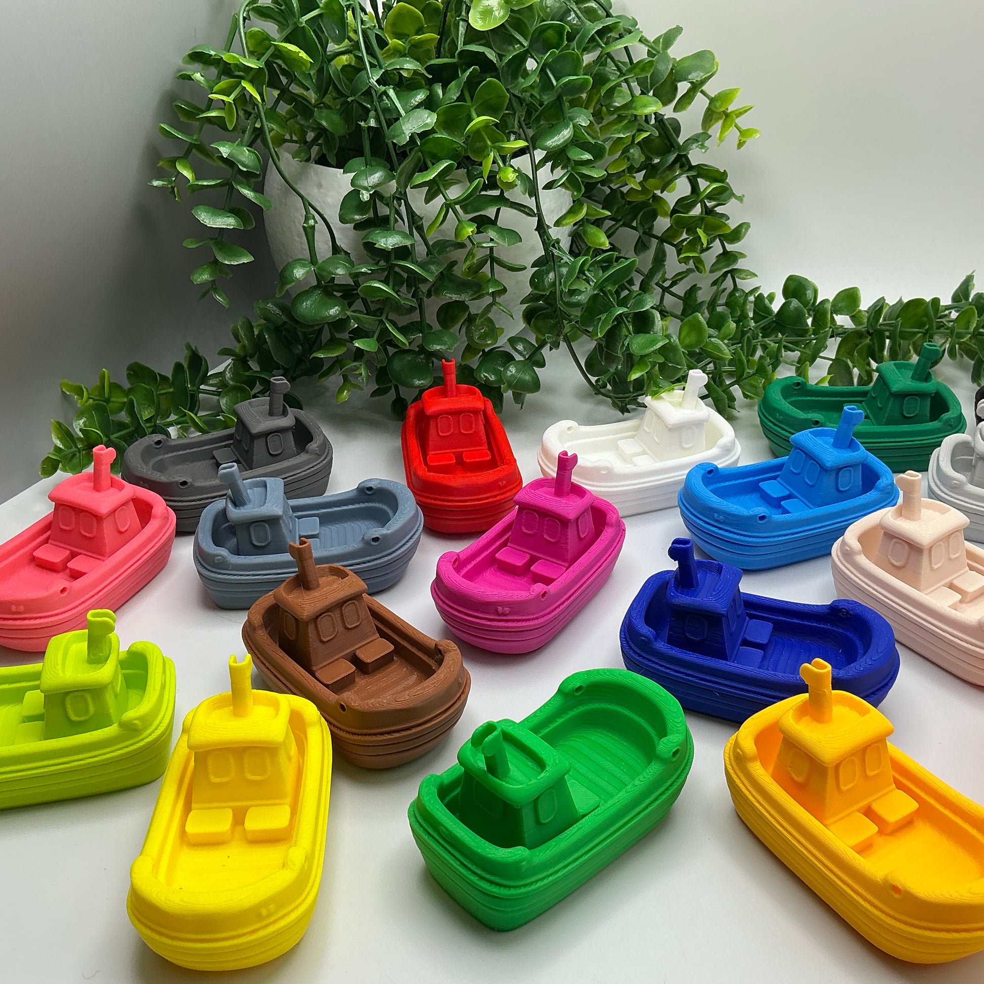 Boat Floating Bath Toy Tuff Tray Accessory Sensory Water Play - 3D printed eco-friendly toy by Sarah's 3D Prints