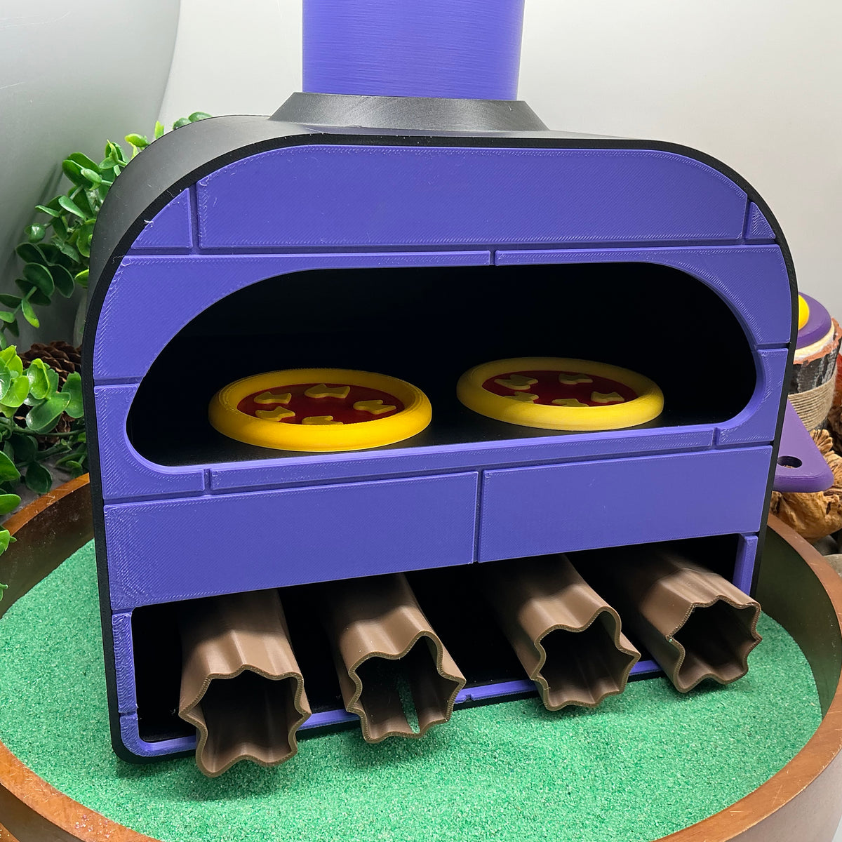 Large Pizza Oven Stove Set Kitchen Food Role Play Set Eco-Friendly 3D Printed