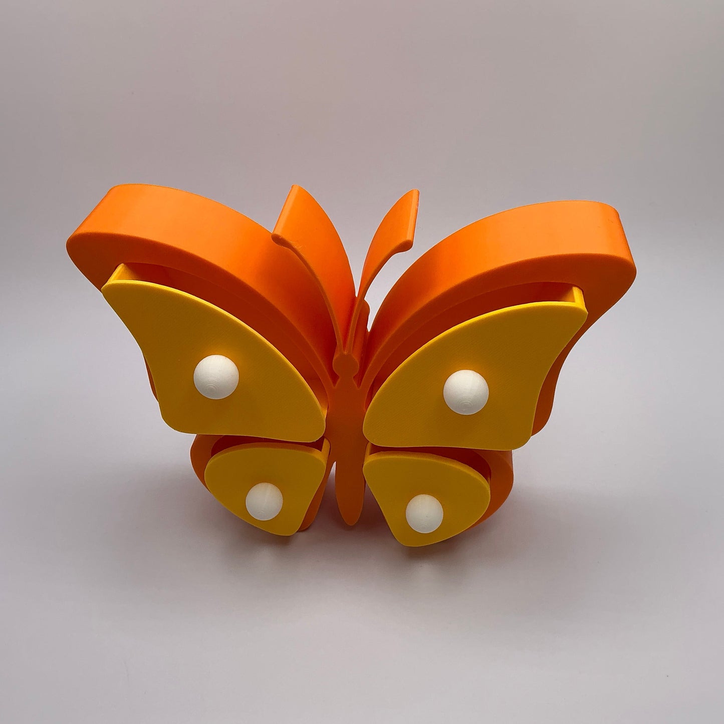 Butterfly Jewellery Box Keepsake Organizer Cute Earring & Ring Storage Girls ... - scale reference