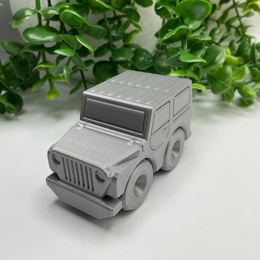 Hard Top Jeep Car Transport Vehicle - alternative view