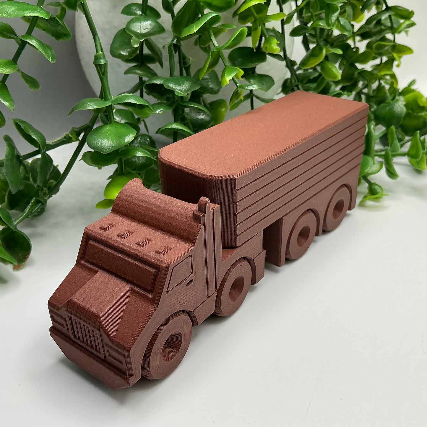Wood Effect Transport Vehicles Cars & Trucks - side view