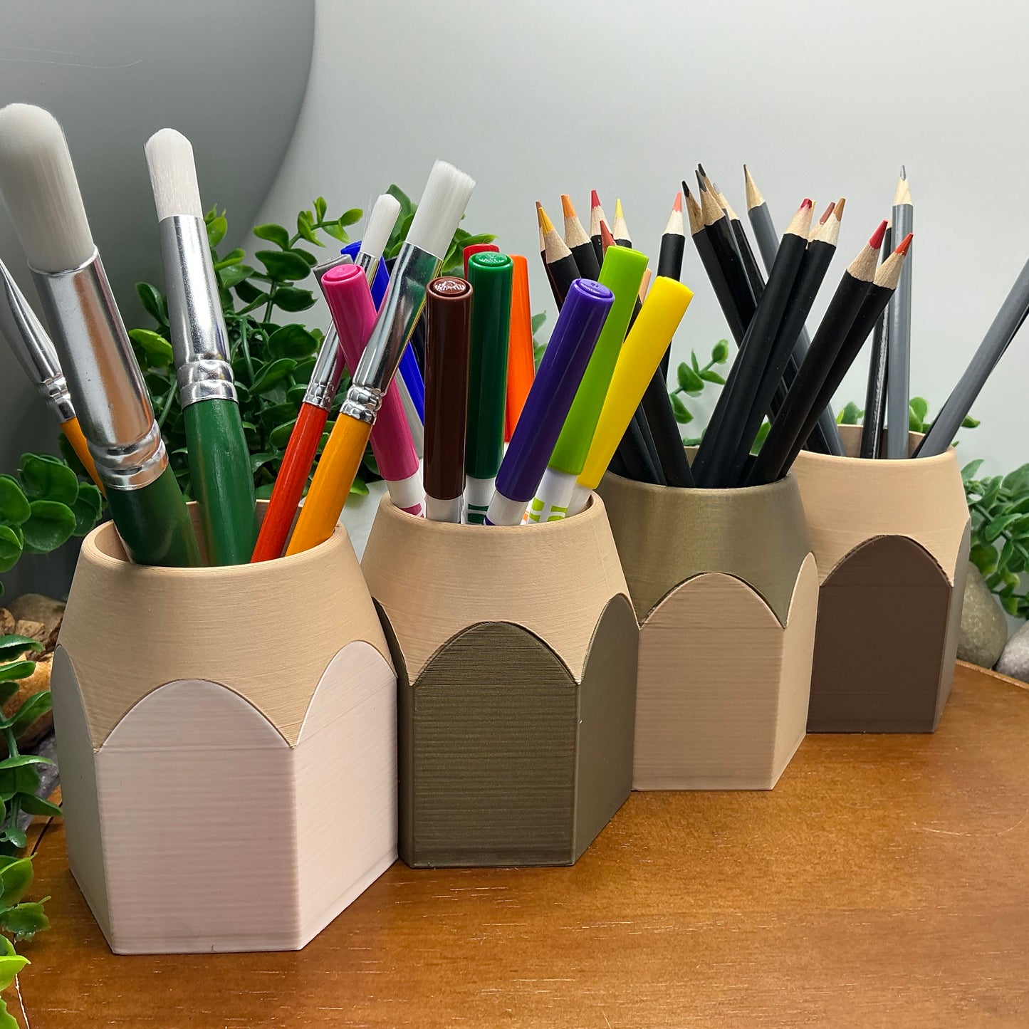 Pencil Holder Pot large pencil pot