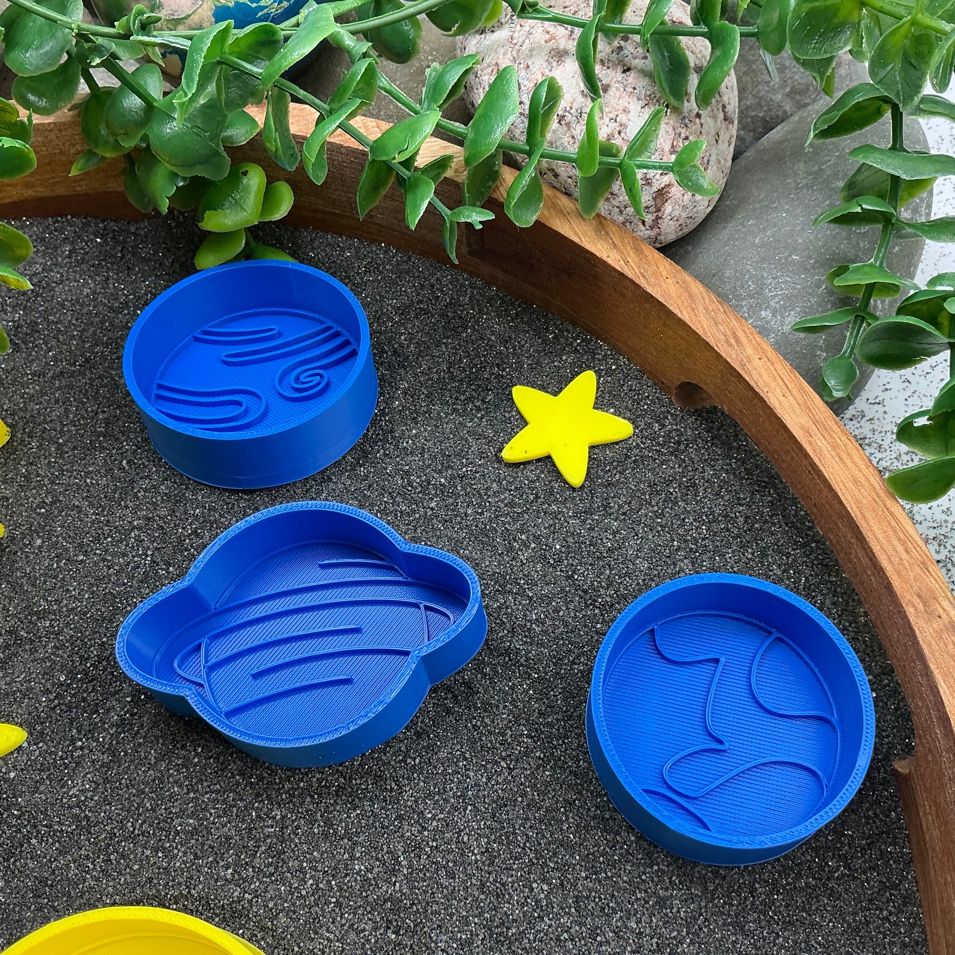 3D-printed sun and solar system sensory fill shape set - 9 piece with sun and 8 planets - view 4 of 14