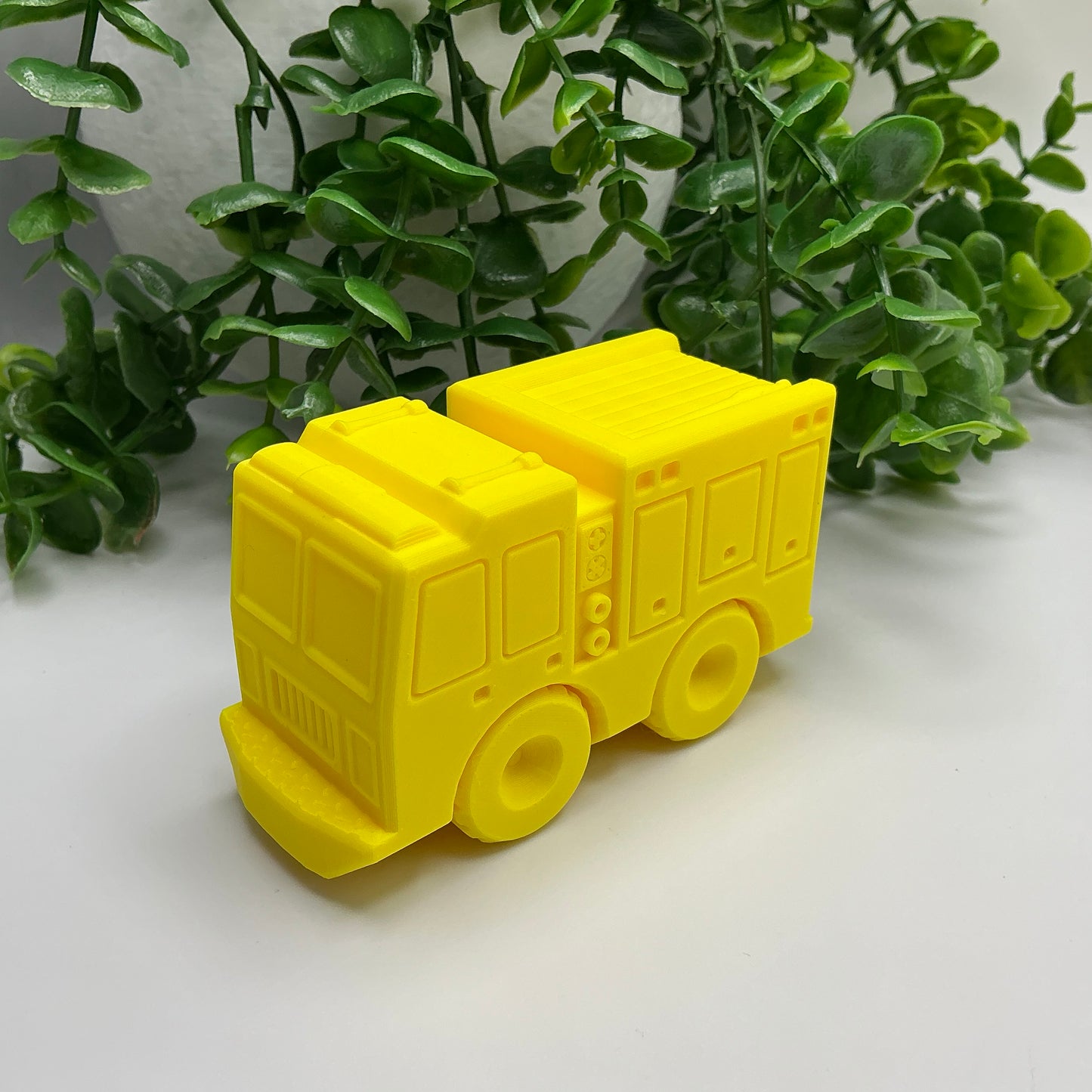Fire Engine Truck Transport Vehicle Emergency Rescue Toy Durable Firefighter ... - in use