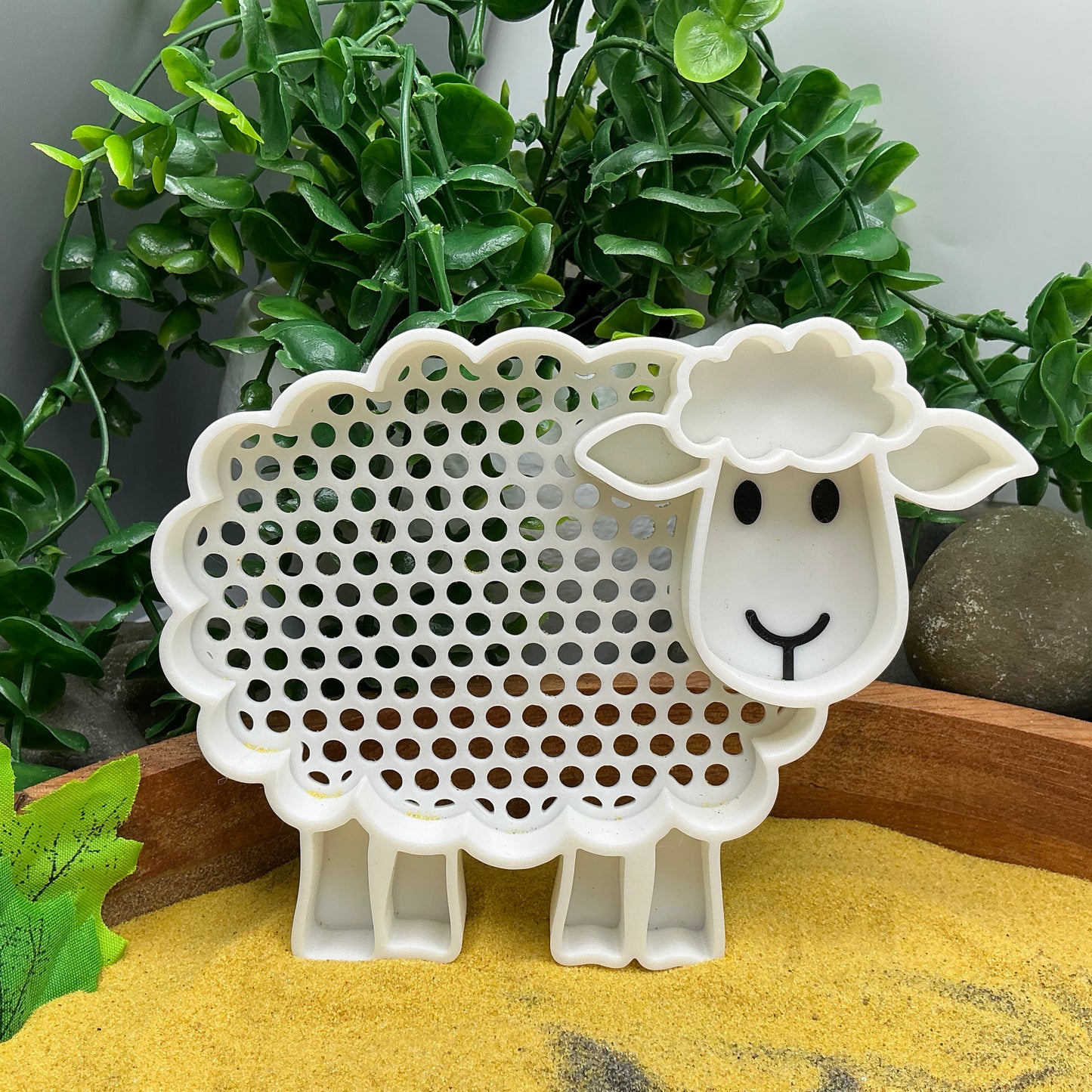 Farm Animal Sieves - 3 Piece Set for Sand & Water Play (Cow, Sheep & Pig)