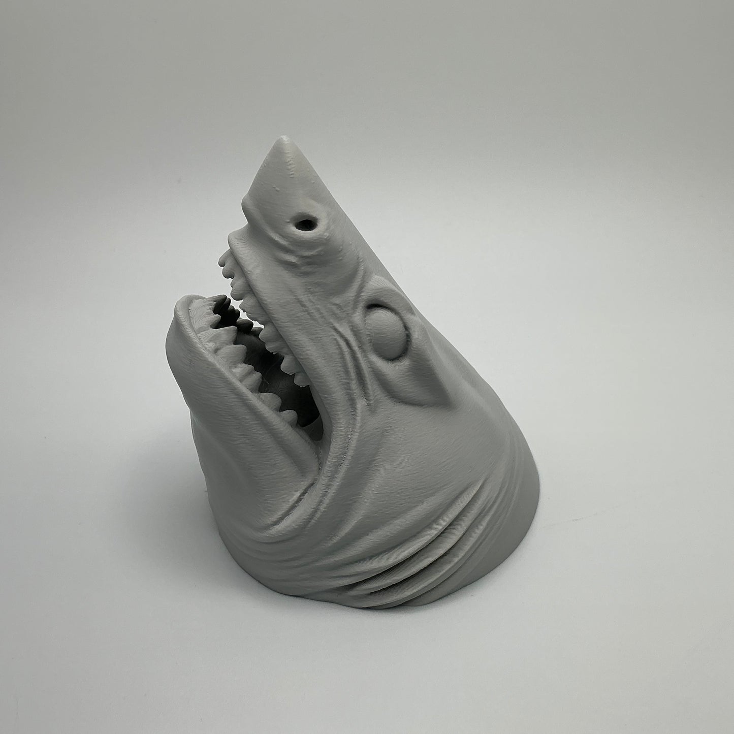 Shark Head Wall Hook 3D Printed Coat Hanger Ocean D�cor Kids Towel Holder for Ba - View 10