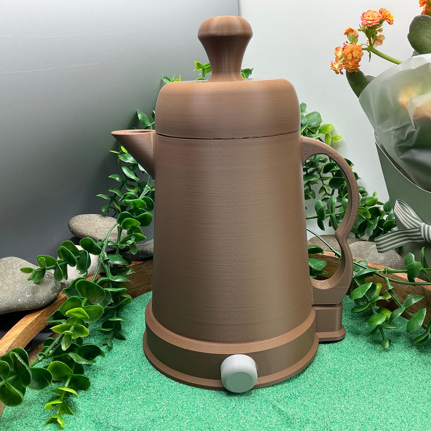 Large Kettle - 3D Printed Kitchen Role Play Toy Eco-Friendly Indoor & Outdoor