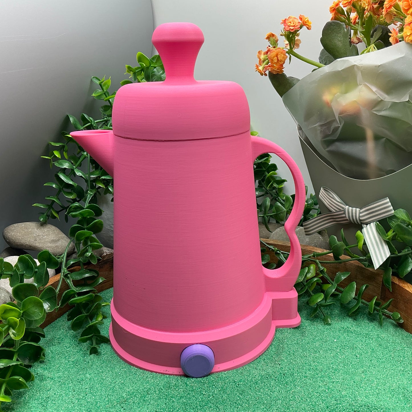 Large Kettle - 3D Printed Kitchen Role Play Toy Eco-Friendly Indoor & Outdoor