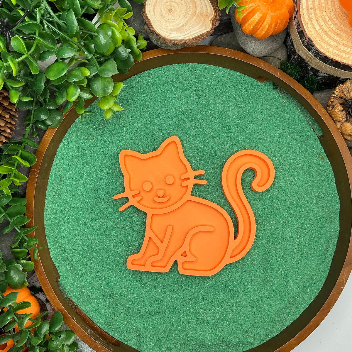Halloween Witch & Broomstick Sensory Set - 5 Piece Fill Shapes & Trays for Story Play