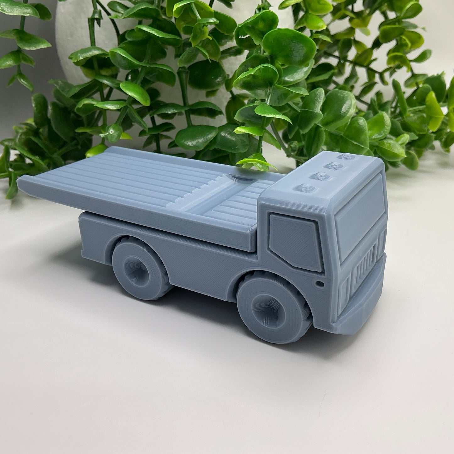 Toy Tow Truck Transport Vehicle Toy Vehicle - close-up detail