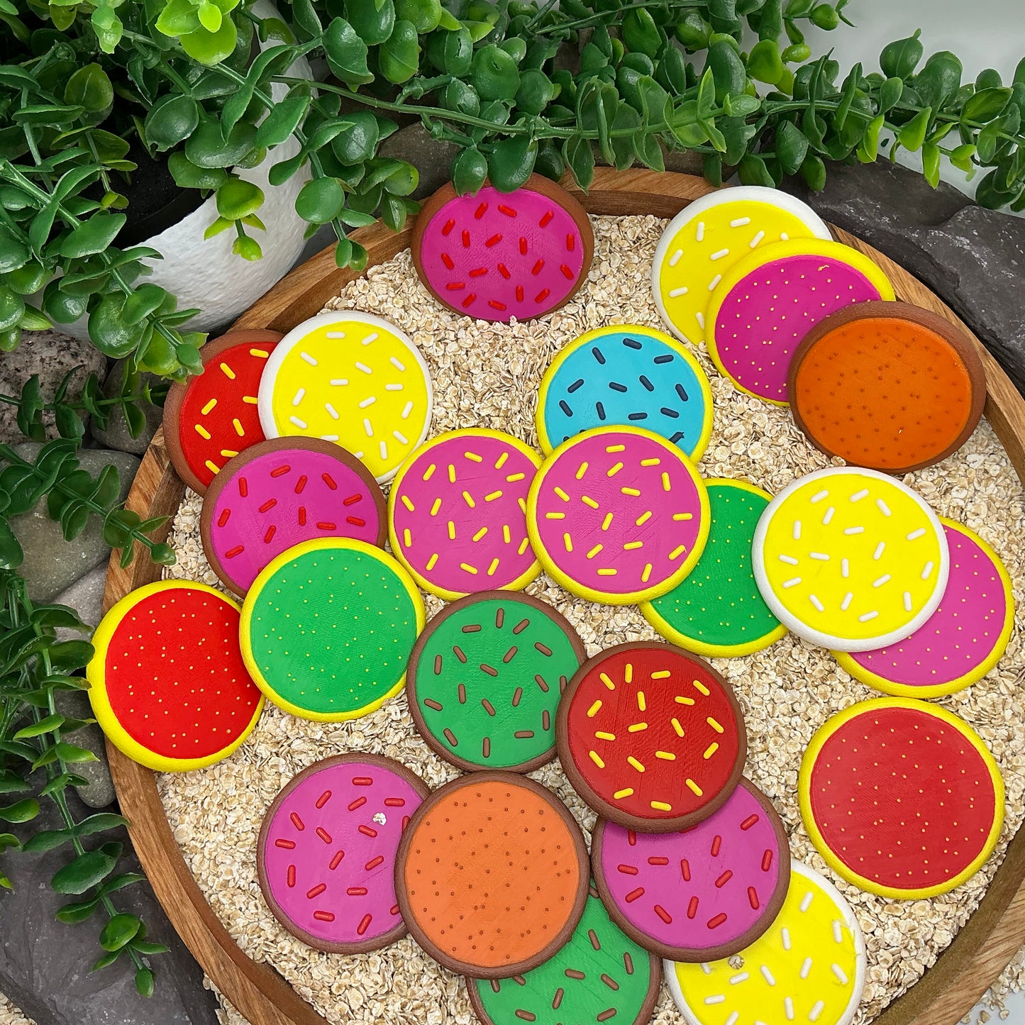 Cookies pretend play food kitchen role play 5 piece set