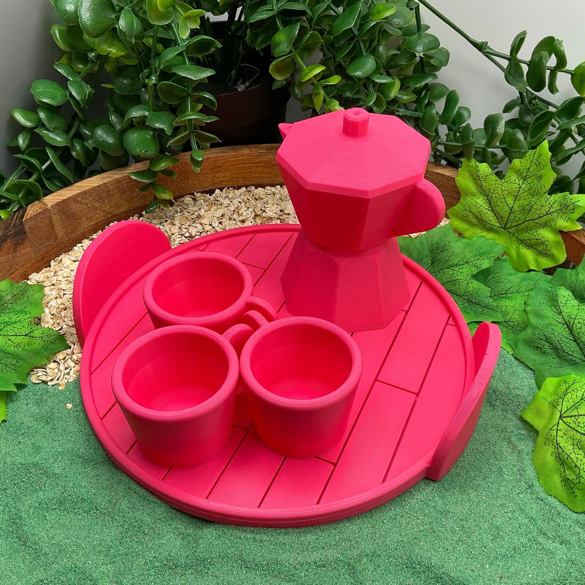 Coffee Maker Set (5 Piece) - scale reference
