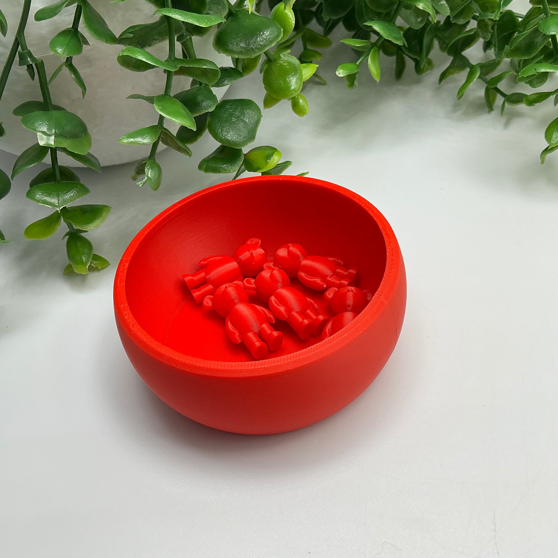 Counting Teddy Bear with Bowl - in use