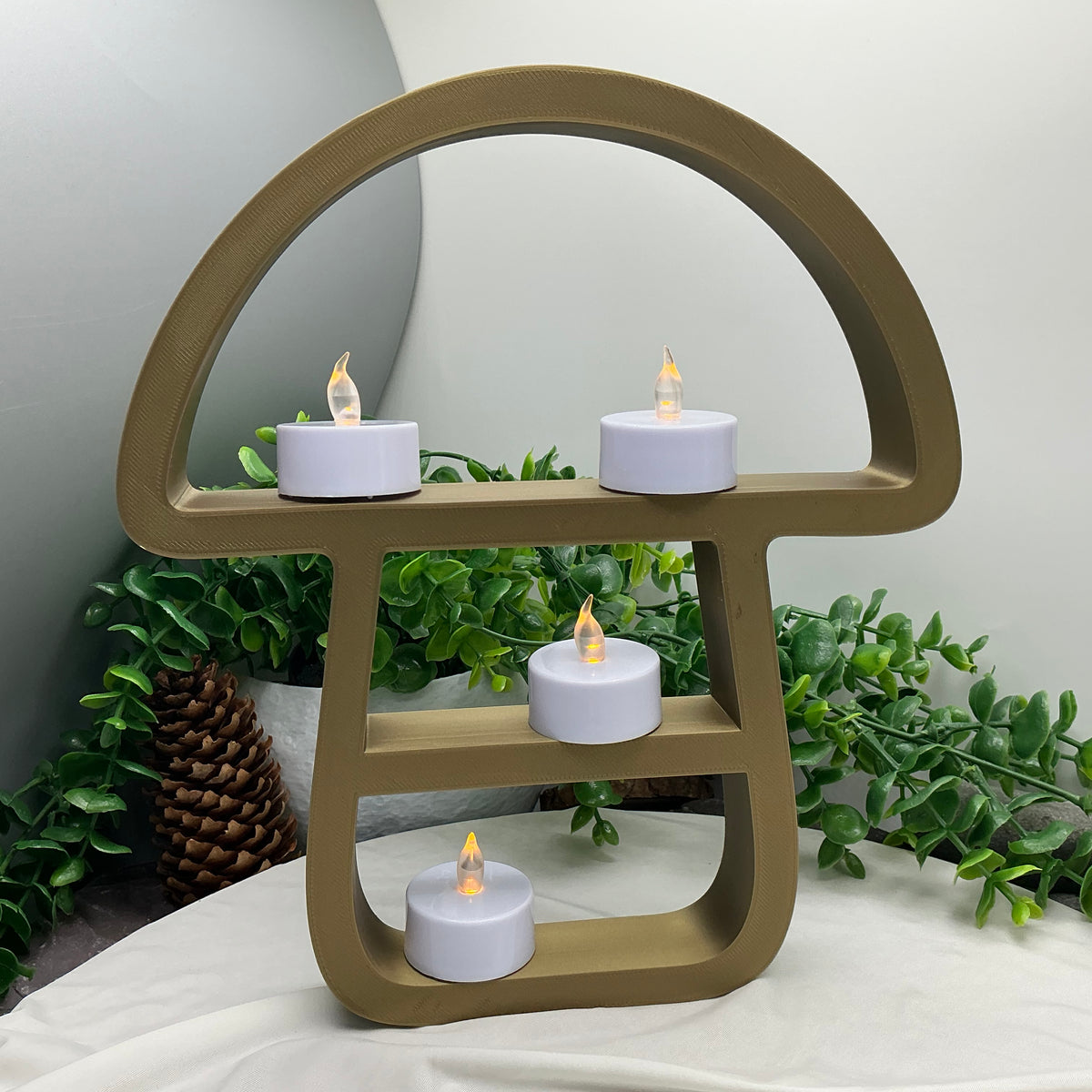 Autumn Mini Display shelves Mushroom, Hedgehog, Fox & Owl Autumn Decor