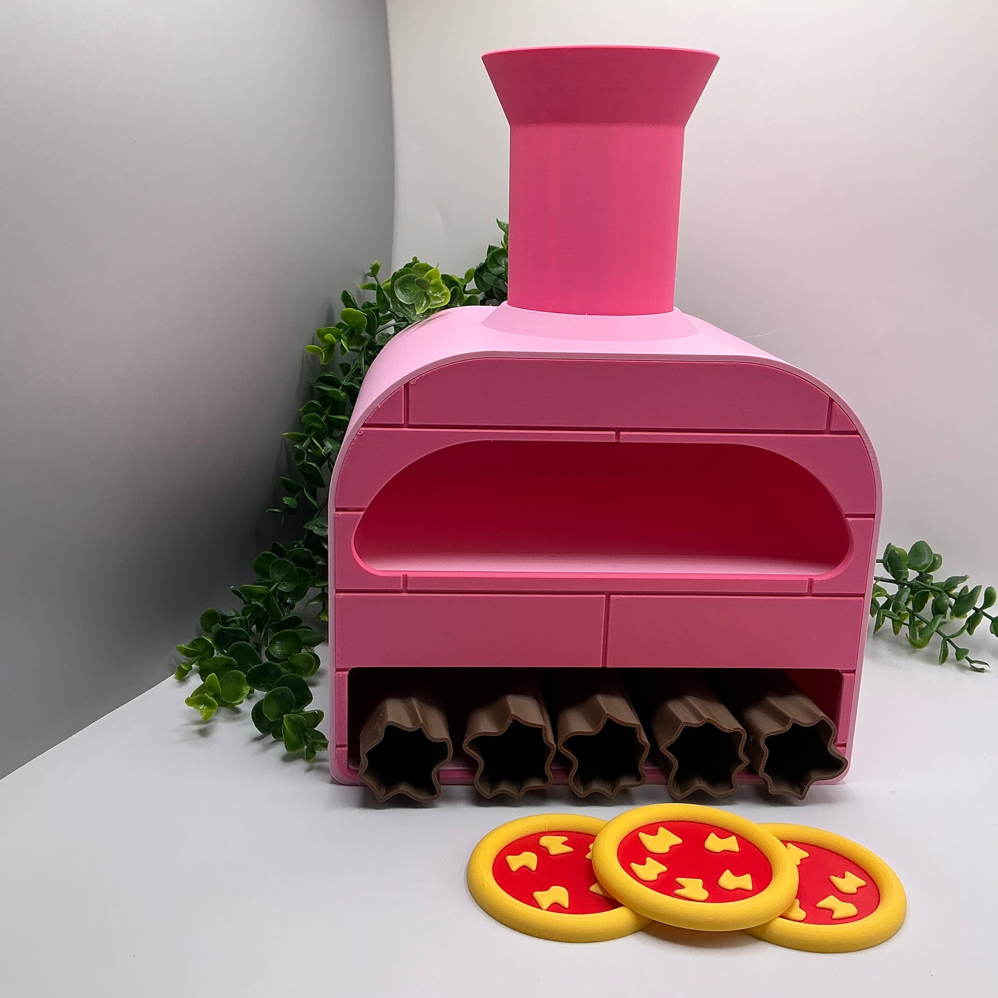 Large Pizza Oven Stove Set Kitchen Food Role Play Set Eco-Friendly 3D Printed