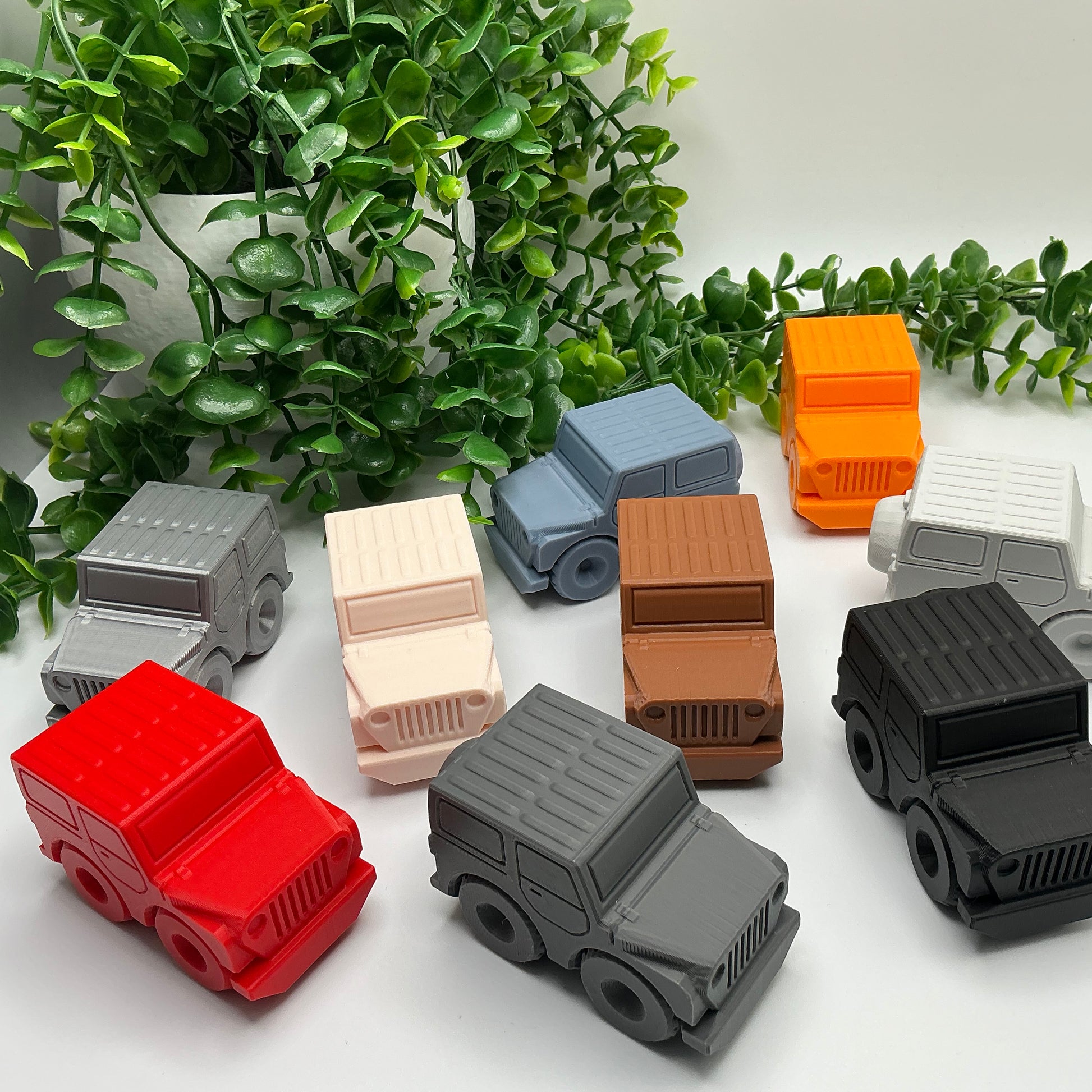 Hard Top Jeep Car Transport Vehicle - 3D printed eco-friendly toy by Sarah's 3D Prints