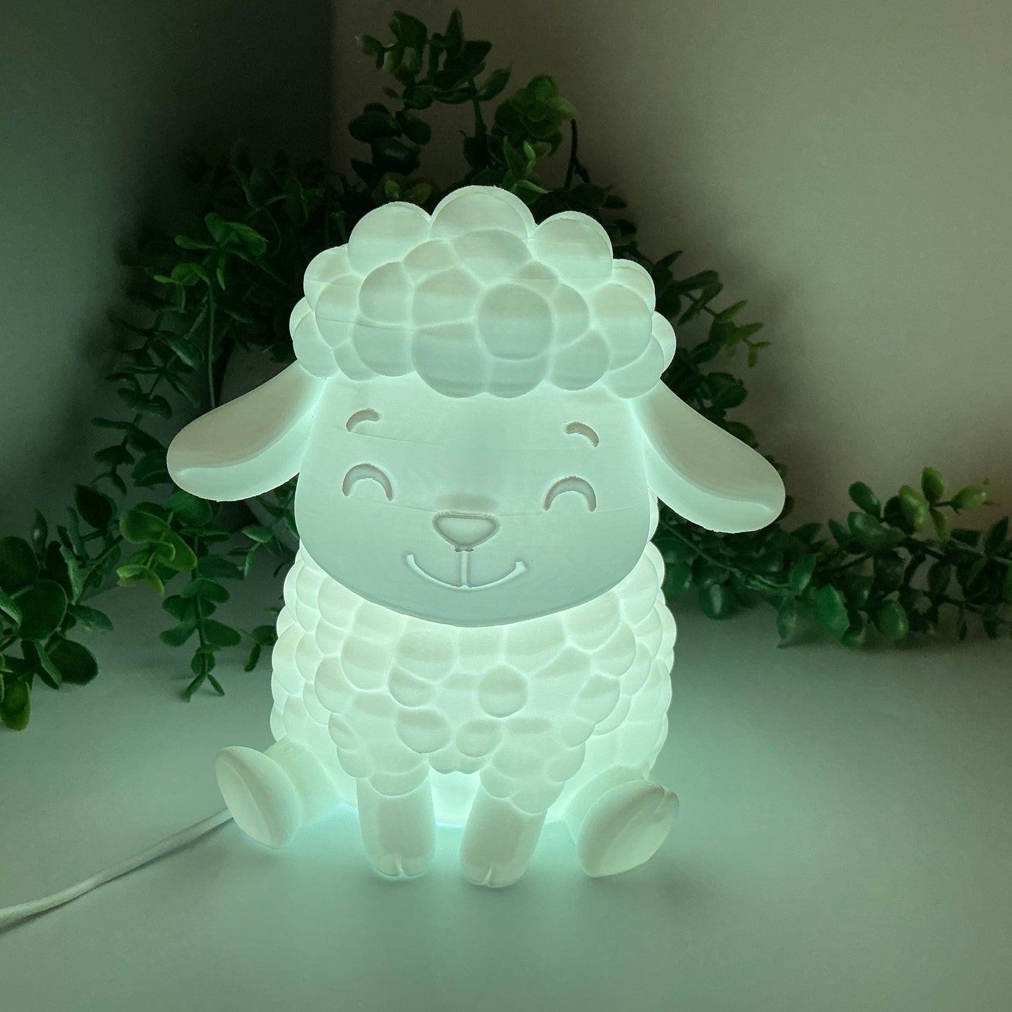 3D Printed Sheep Night Light Cute Lamb Nursery Lamp for Children's Bedroom Whims - View 12