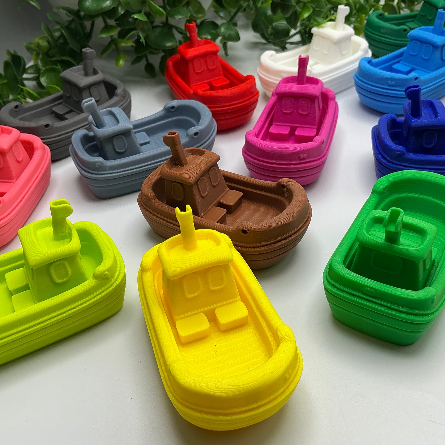 Boat Floating Bath Toy Tuff Tray Accessory Sensory Water Play - scale reference