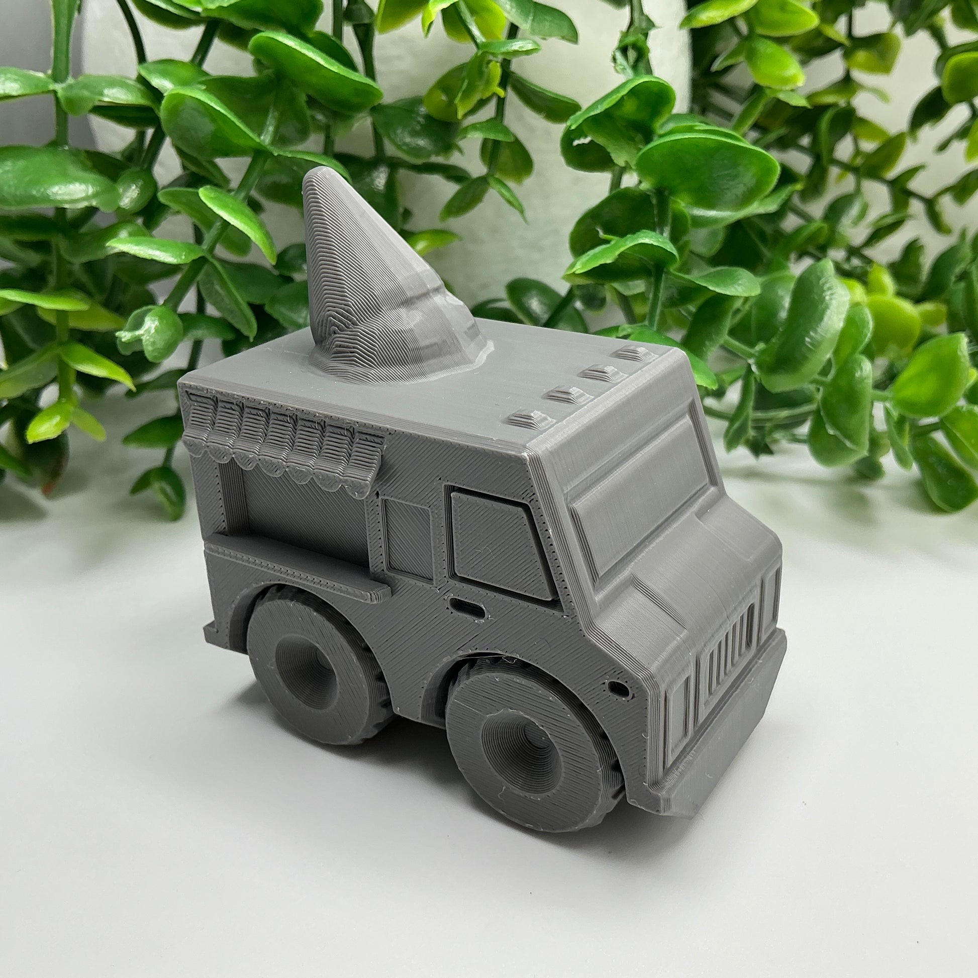 Ice Cream Van Truck Pretend Play Food Truck Classic Summer Vehicle Durable Su... - in use