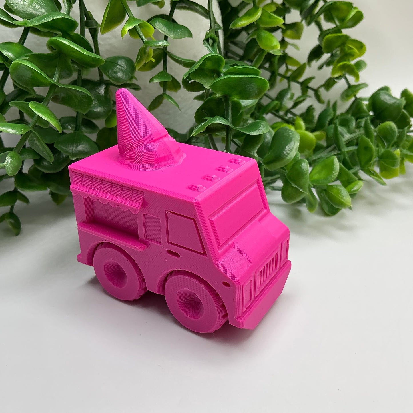 Ice Cream Van Truck Pretend Play Food Truck Classic Summer Vehicle Durable Su... - close-up detail