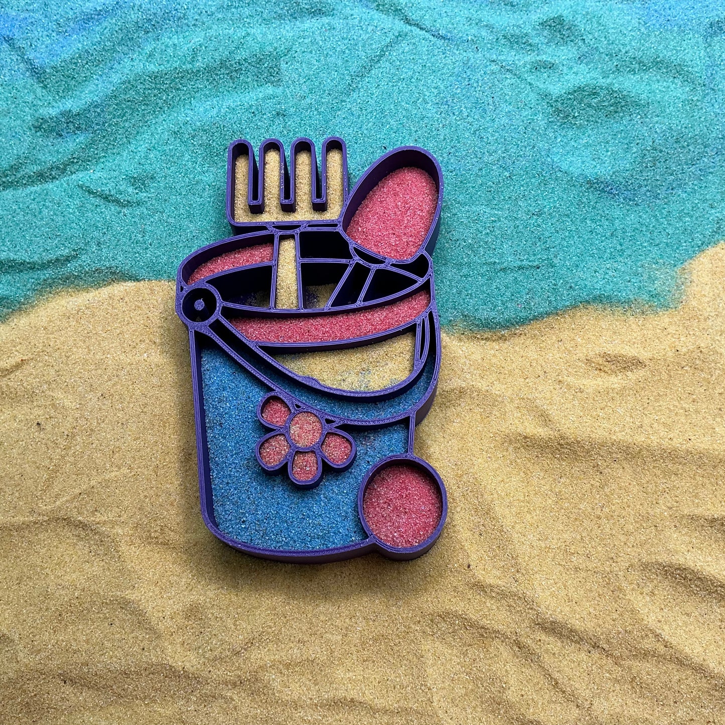 Summer Holiday Sensory Filling Trays Airplane, Boat, Sandcastle or Bucket Eco-Fr - View 17