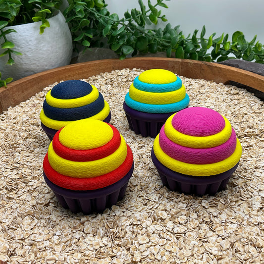 Cupcakes pretend food kitchen role play cup cakes 8 piece set