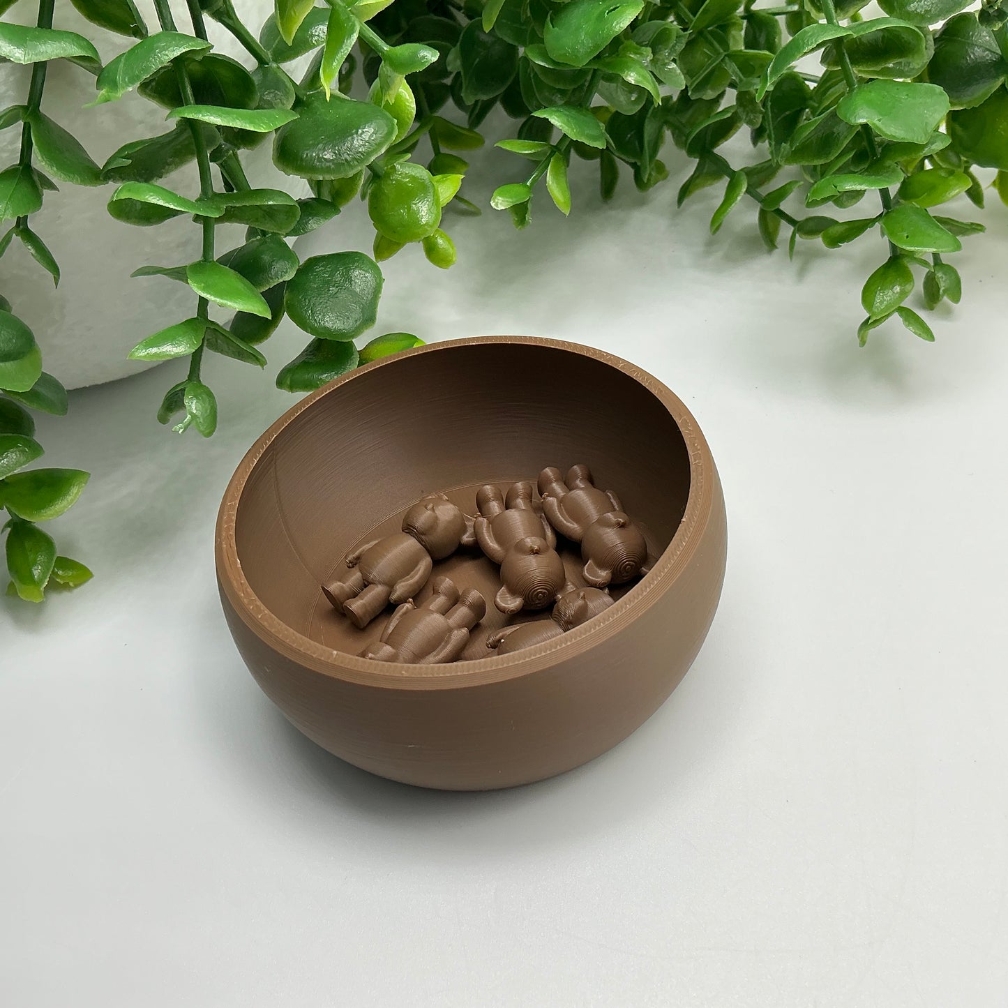 Counting Teddy Bear with Bowl - colour option