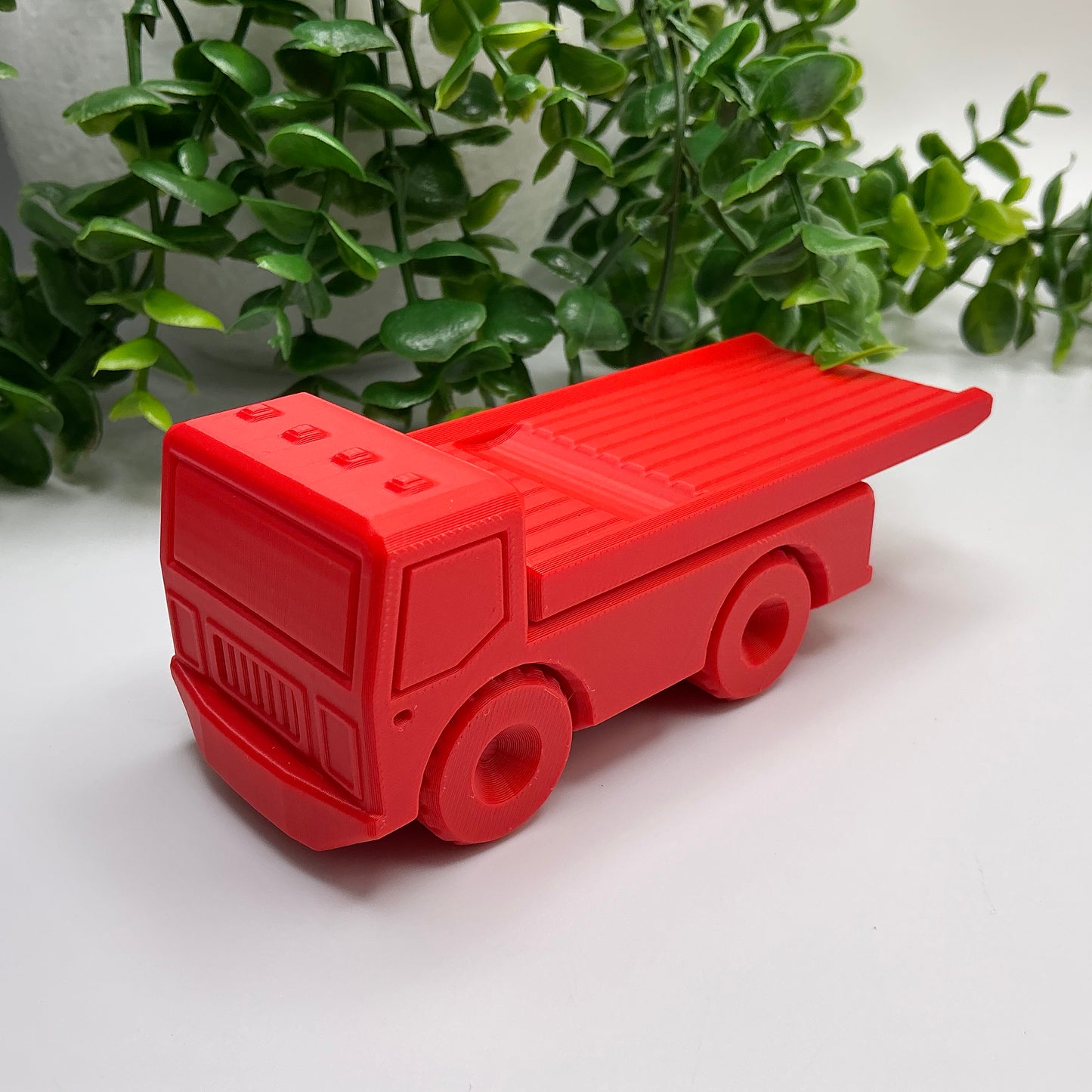 Toy Tow Truck Transport Vehicle Toy Vehicle - in use