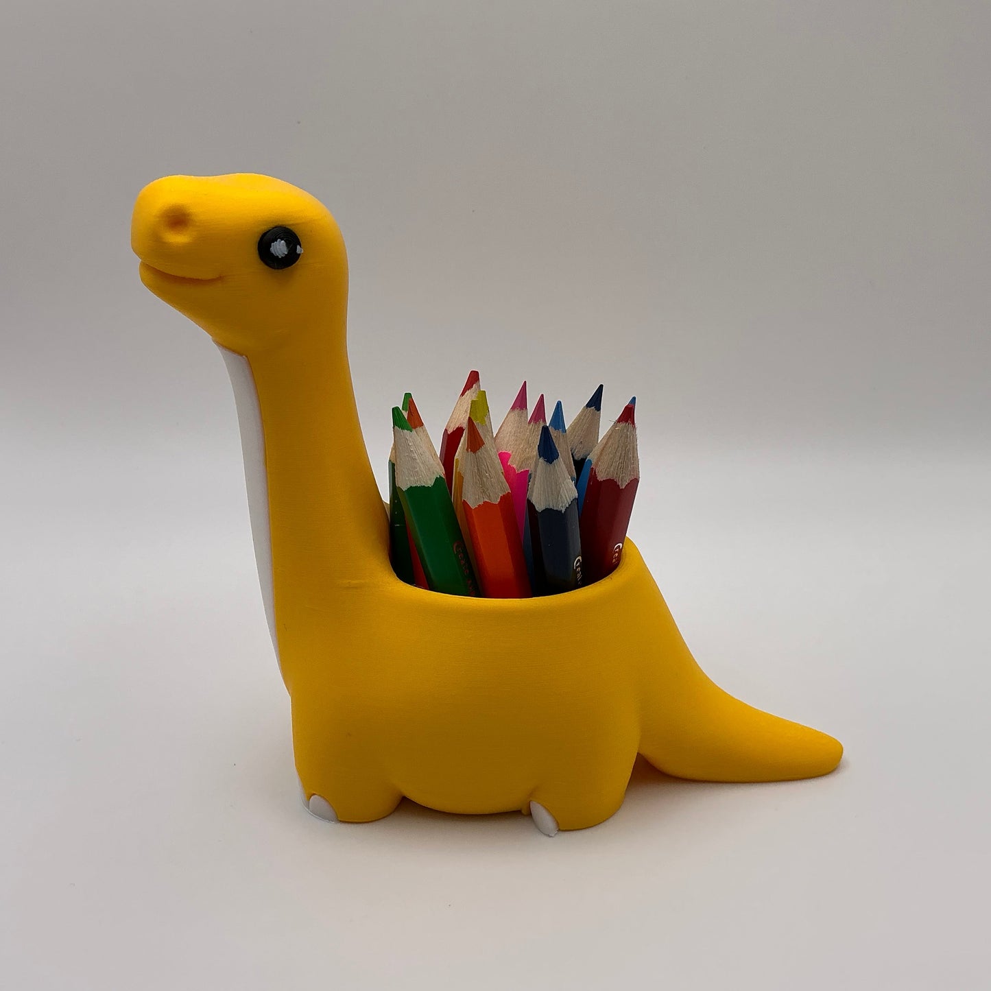 Dinosaur Pencil Holder for Kids T-Rex Desk Organizer Cute Dino Room Décor Bac... - showing texture