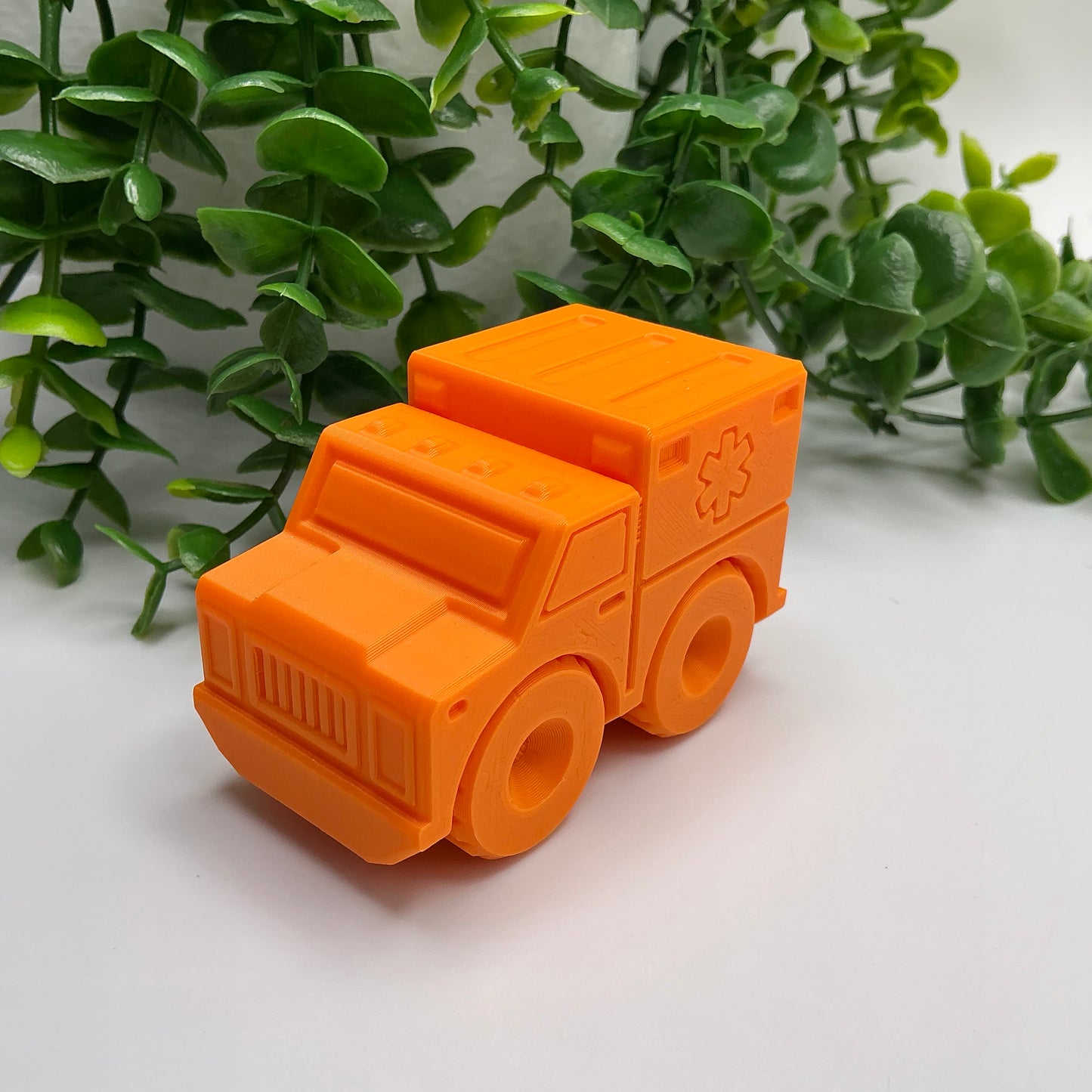 Ambulance Emergency Rescue Vehicle, & Durable - side view